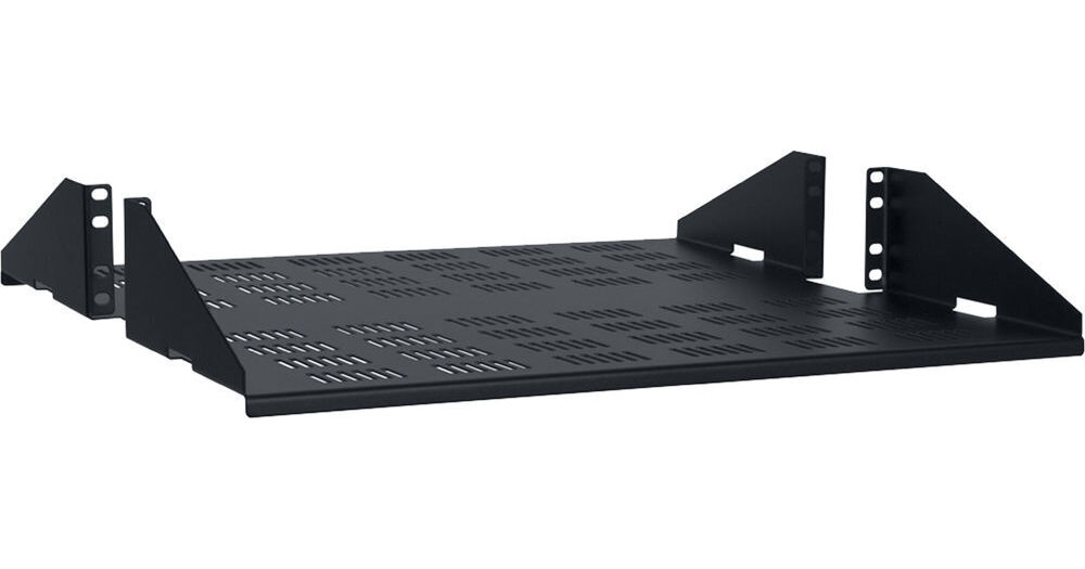 Lowell Manufacturing Center-Mount Rack Shelf, 2U, 20