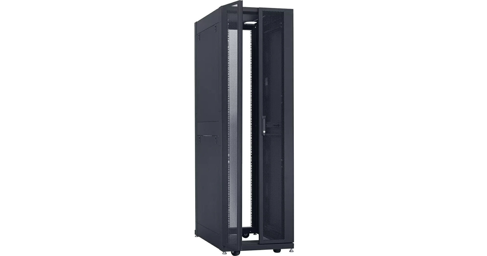 Lowell Manufacturing Data Rack with Doors DAT24-2442-B B&H Photo