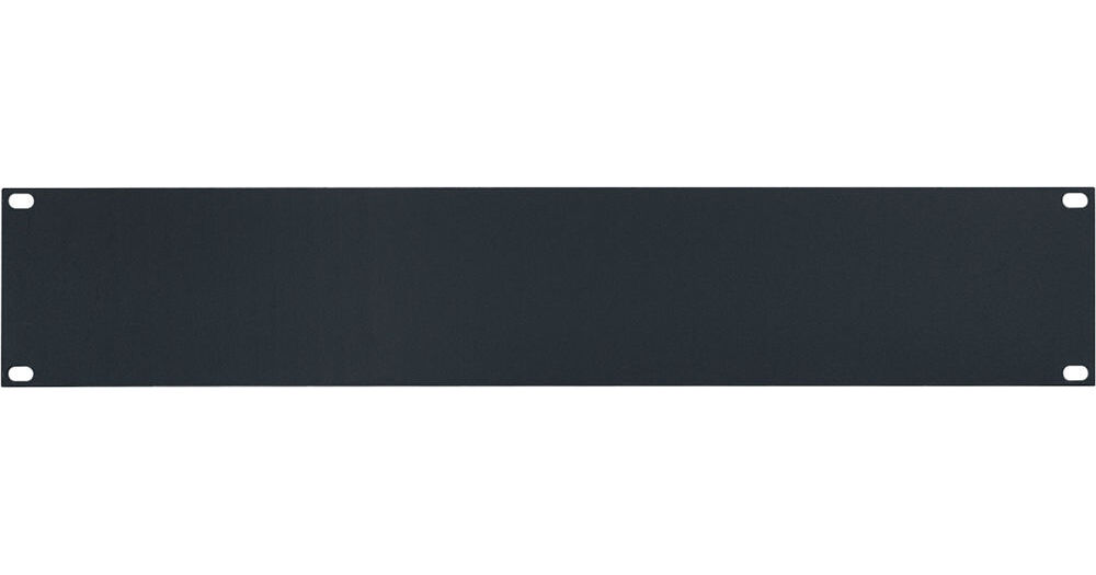 Lowell Manufacturing Rack Panel-Blank-2U, 14-Gauge Flat SEFP-2