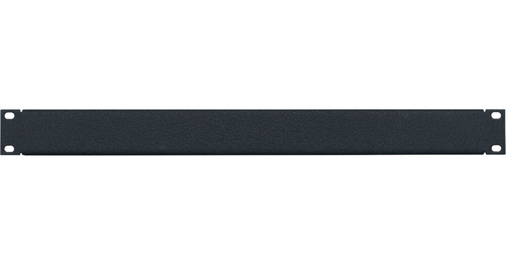 Lowell Manufacturing Rack Panel-Blank-1U, 16-Gauge Flanged SP-1