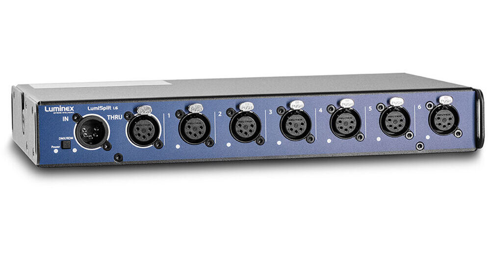 Luminex LumiSplit 1.6 DMX Splitter LU0100064 B&H Photo Video