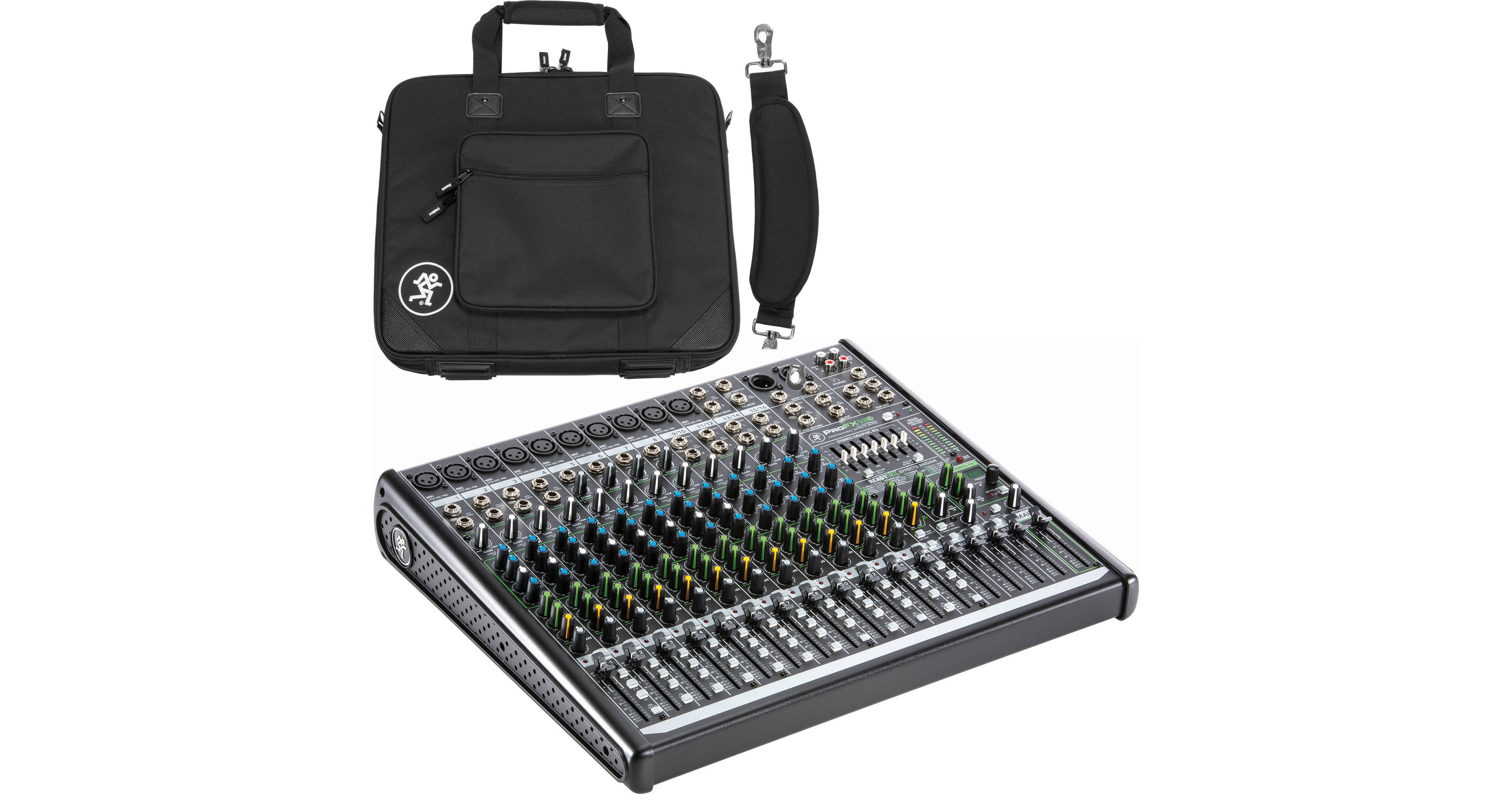 【美品】ミキサー+別売専用バッグセット MACKIE ProFX16v2 Mackie ProFX16v2 Mixer Kit with Padded Bag B&H Photo Video