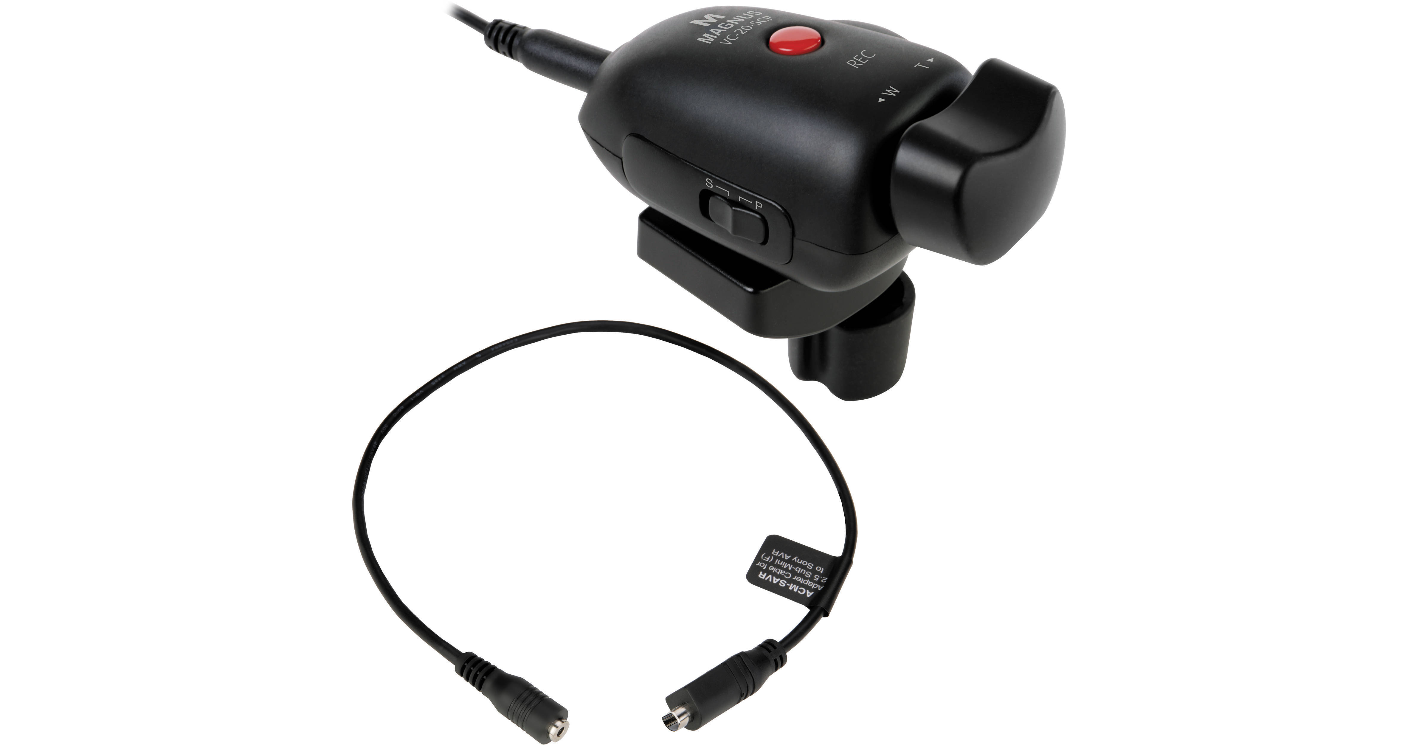 Magnus VC-20-SCP LANC Zoom Controller & Sony AVR VC-20-SCP-K B&H