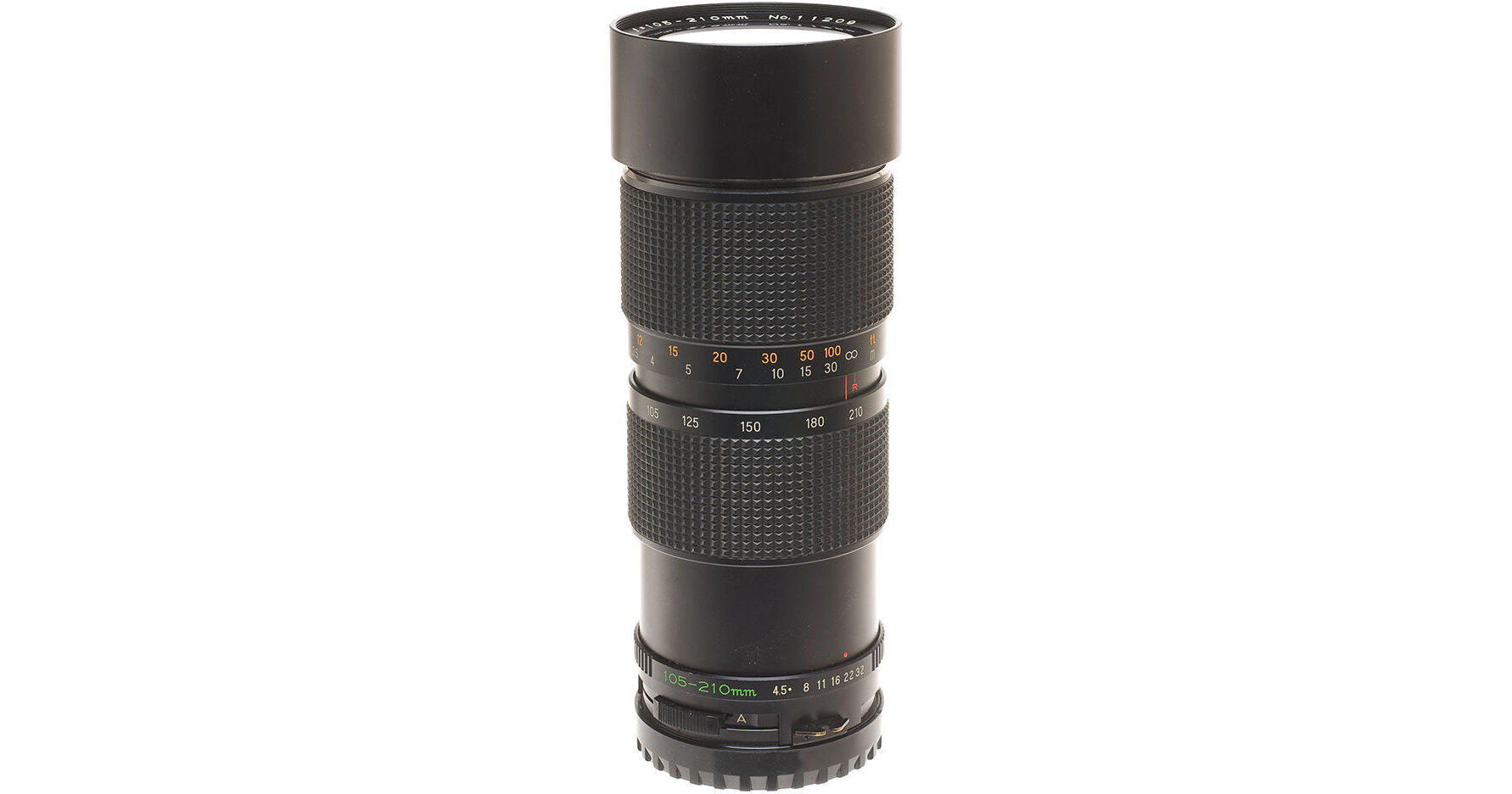 Used Mamiya Zoom Telephoto 105-210mm f/4.5 C Manual Focus Lens
