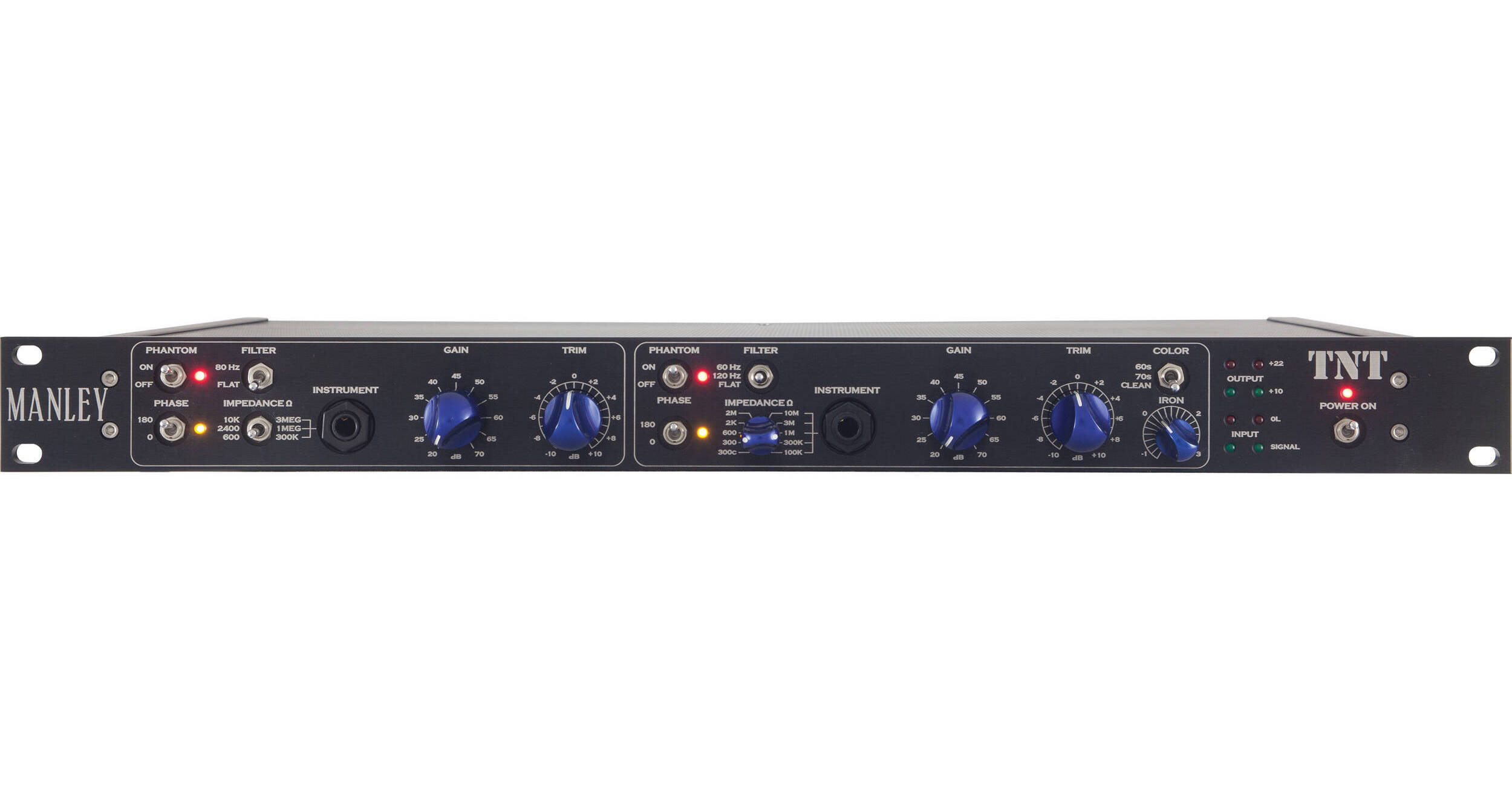Manley Labs TNT 2-Channel Microphone Preamp MTNT B&H Photo Video