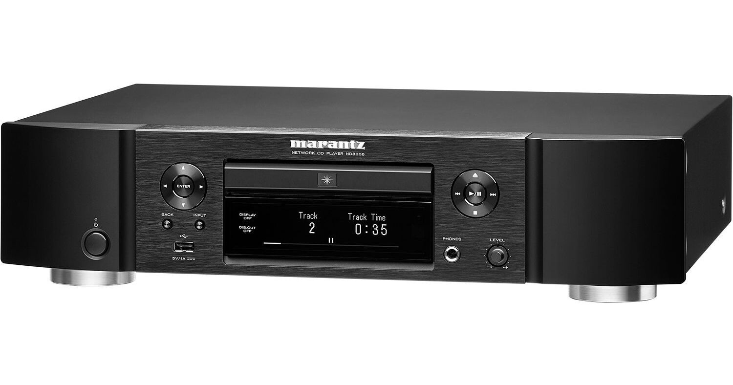 Marantz ND8006 Network Audio and CD Player (Black) ND8006 B&H