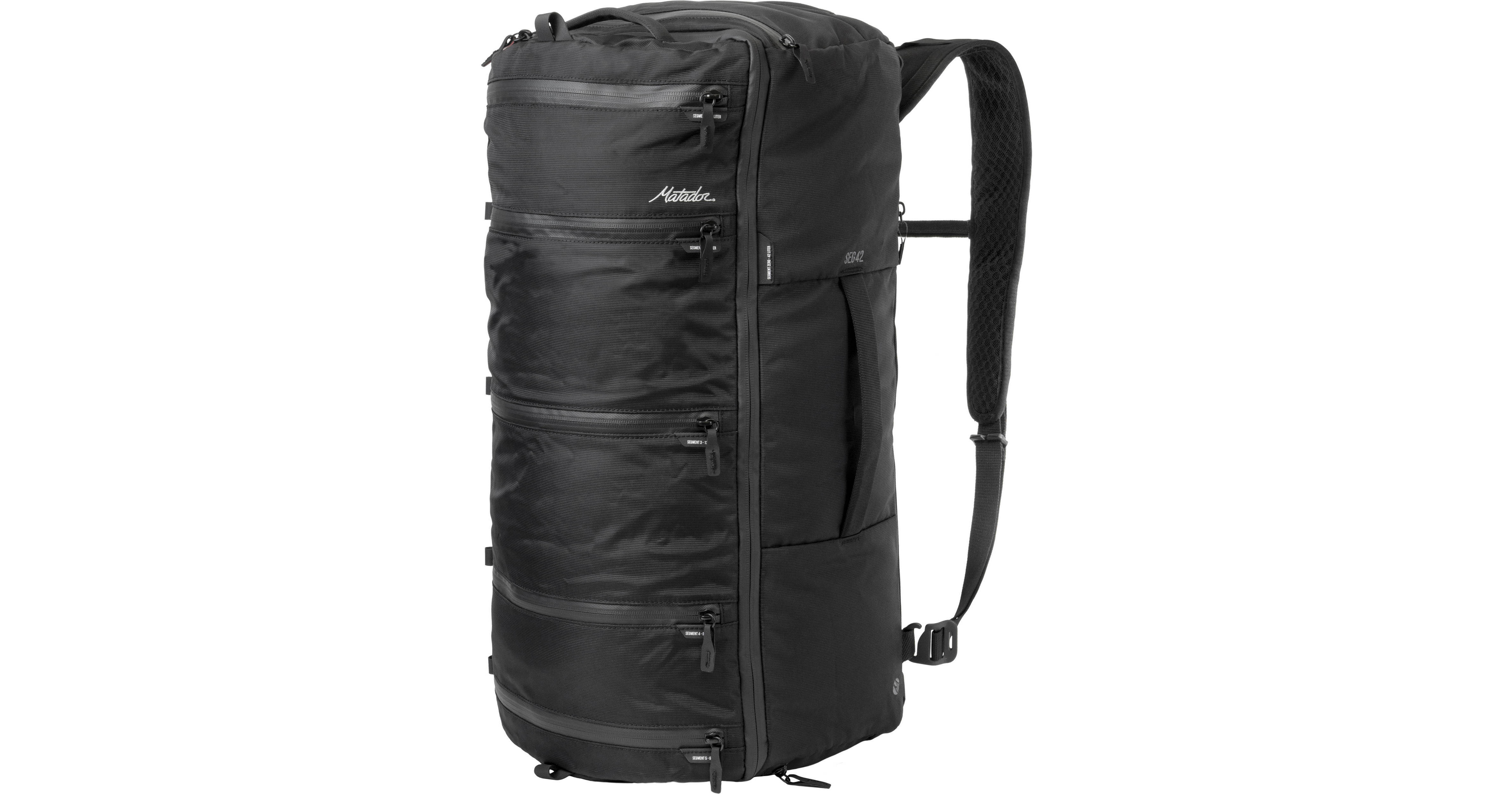 Matador SEG42 42L Travel Backpack (Black) MATSEG42001BK B&H