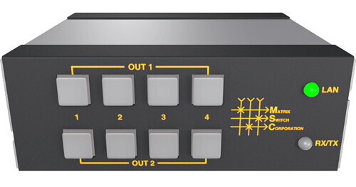 Matrix Switch MSC-HD42L 4x2 Mini 3G/HD/SD-SDI Video MSC-HD42L