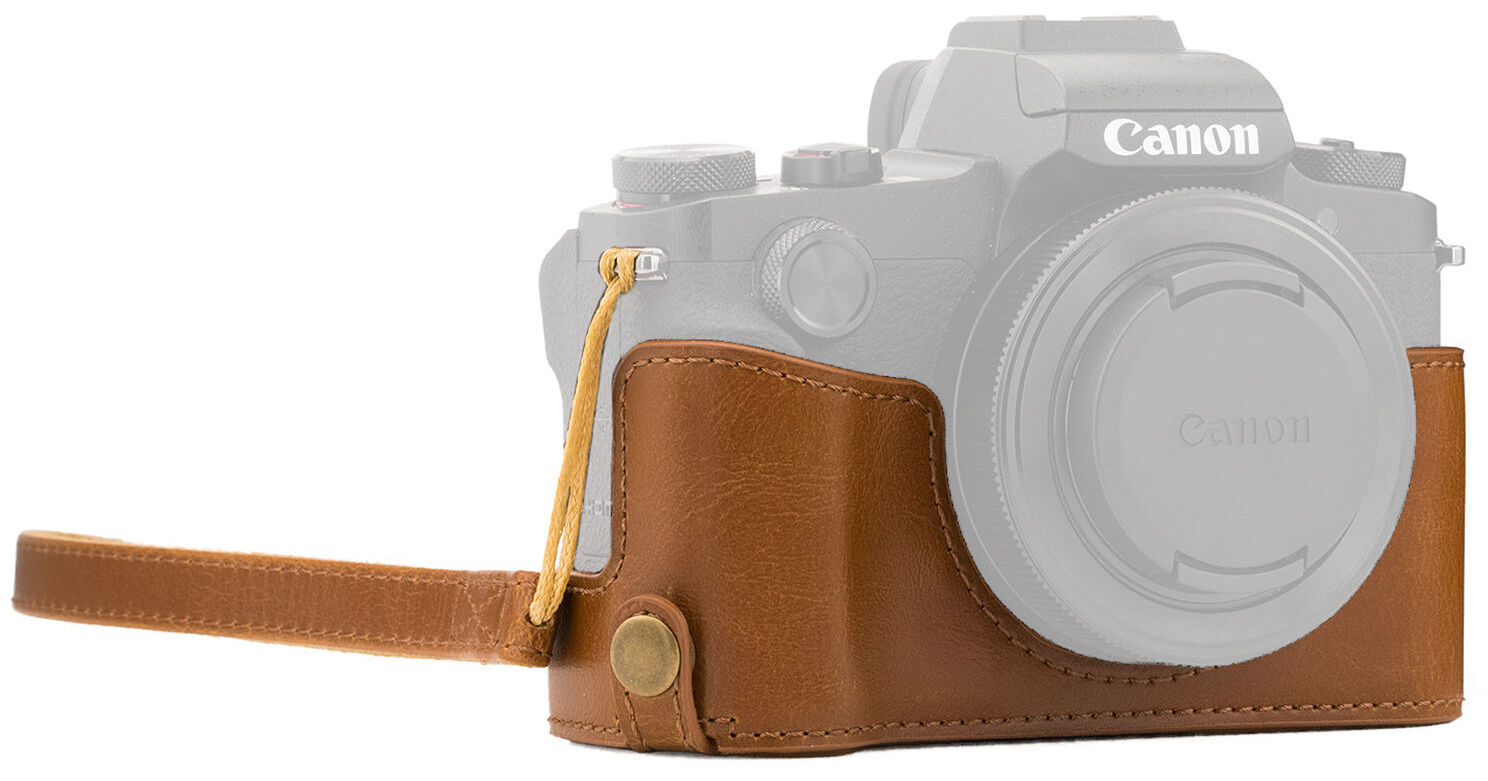 Dragonne En Cuir Véritable MegaGear Pour Appareils Photo Reflex Et Hybrides