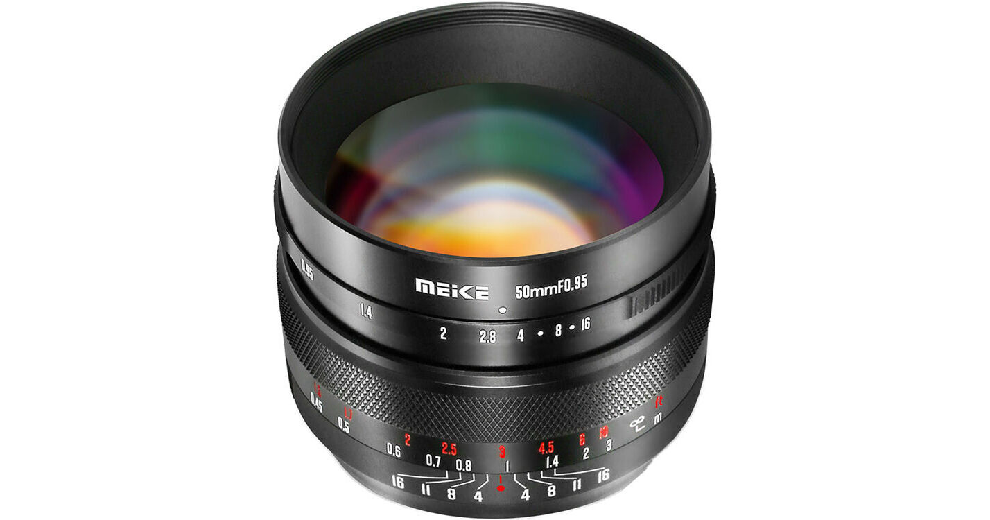 Meike 50mm f/0.95 Lens for Micro Four Thirds MK-50095CFMF-MFT