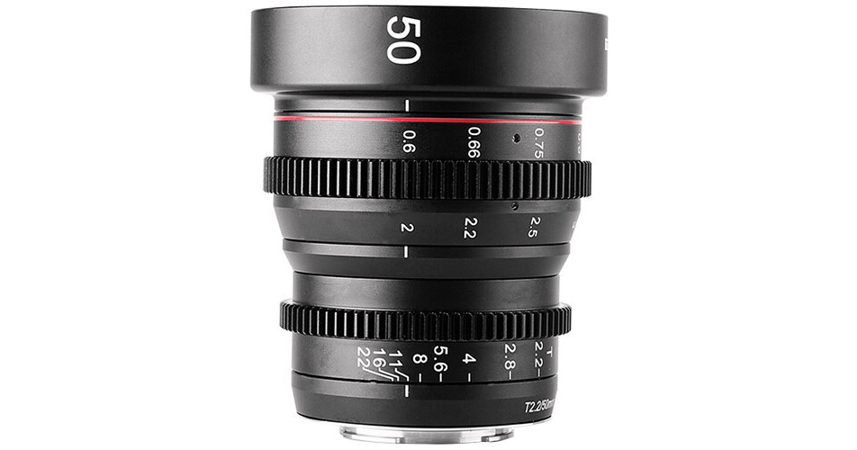 Meike 50mm T2.2 Cinema Prime Lens (MFT, Feet/Meters)