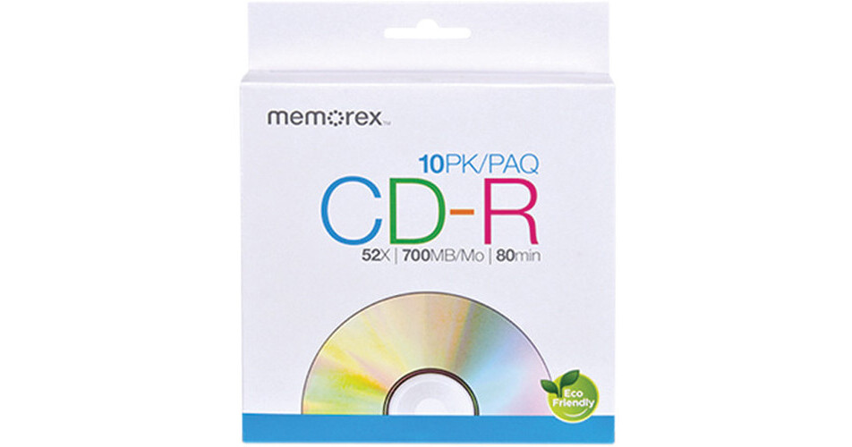 Prodye CD-R 80 Min 700 Mo Ultra Black Magic 52x - Eco-Pack 100 Unités