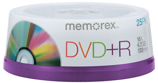 BPRecords DVD.CD 4枚セット Memorex DVD+R Single Sided Recordable Discs 05618 B&H Photo Video