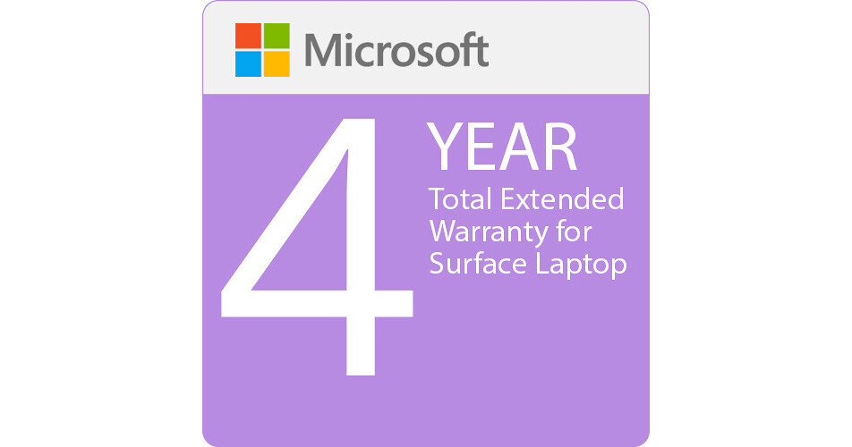 Microsoft 4Year Extended Hardware Service for Surface VP300041