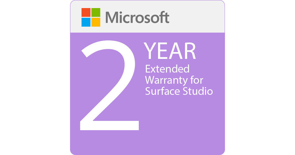 Microsoft 2Year Extended Hardware Service for Surface W4900009