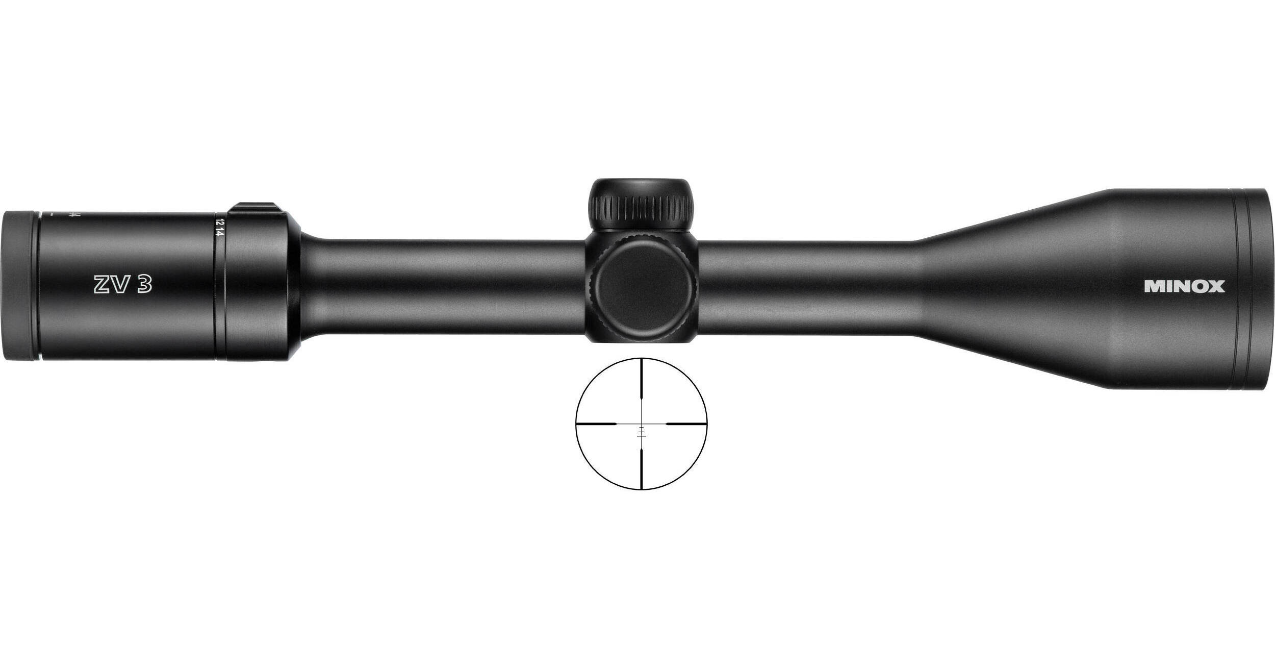 Minox 4.5-14x44 ZV 3 SF Riflescope BDC 400 66026 B&H Photo Video