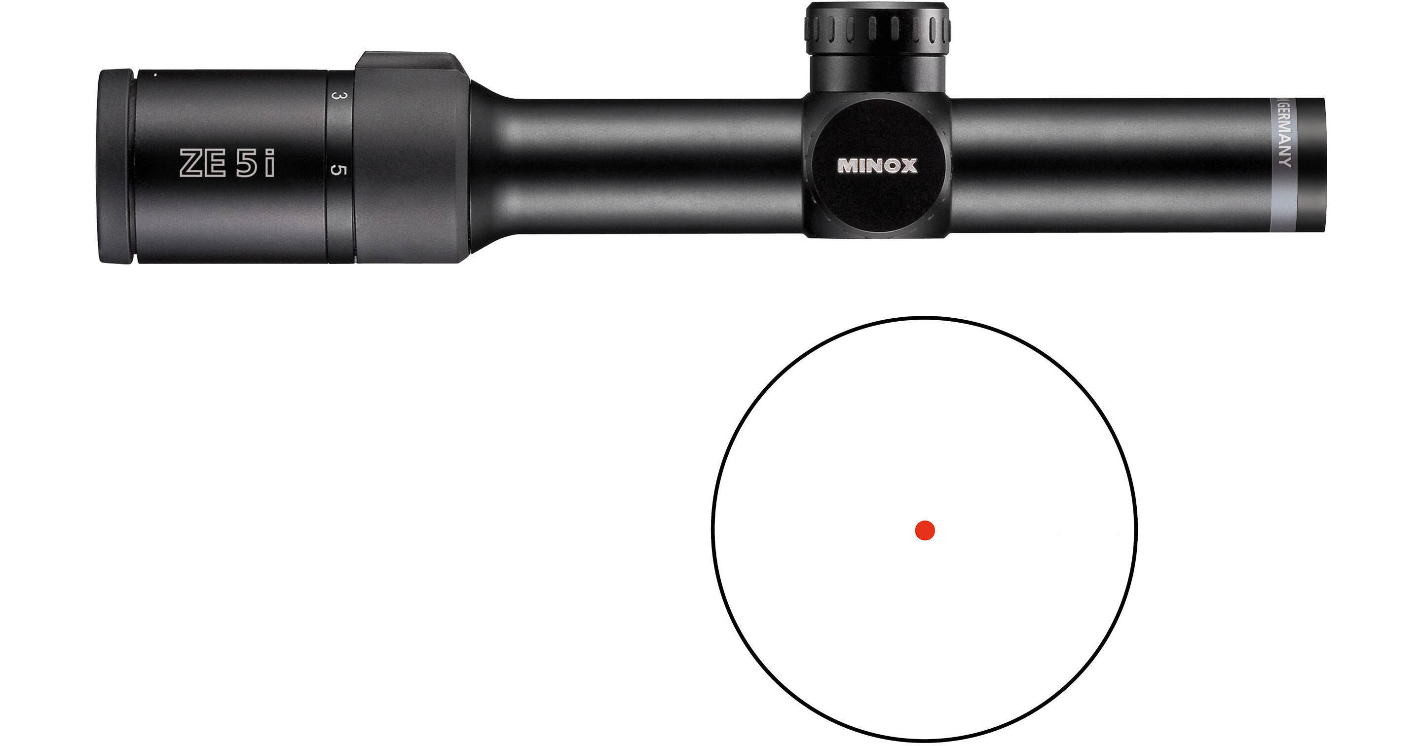 Minox 1-5x24 ZE 5i Riflescope 66553 B&H Photo Video
