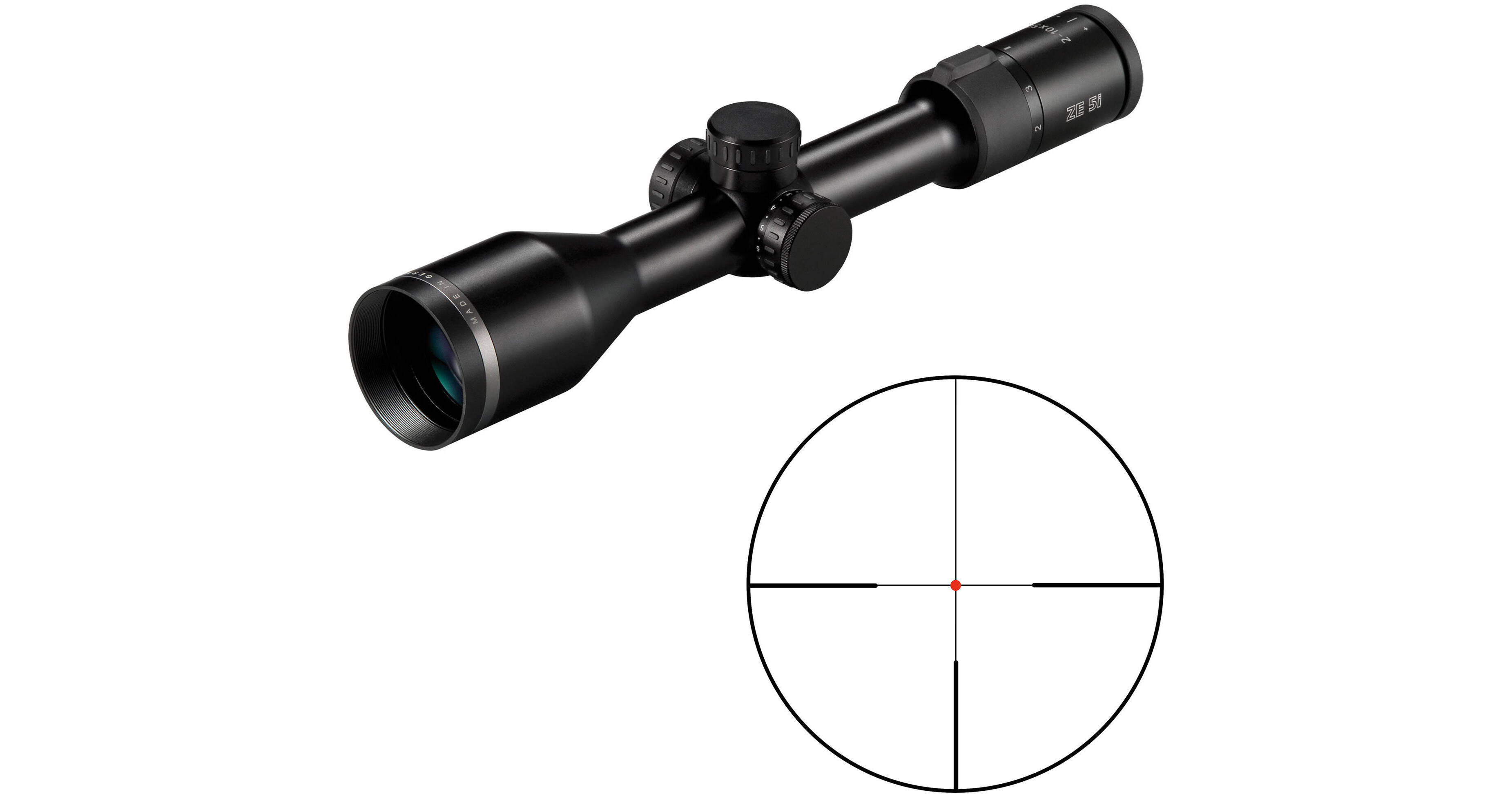 Minox 2-10x50 ZE5.2i Riflescope 66622 B&H Photo Video