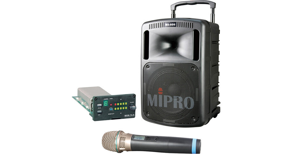 MIPRO MA-808V Portable Sound & Transmission System Kit