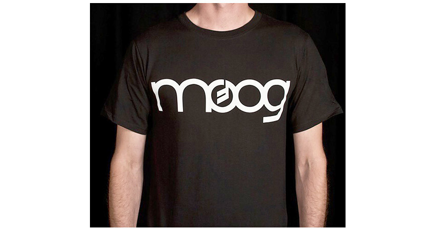 Moog Classic Black Logo T-Shirt (Small) MER-TS-LOGO-BWX B&H
