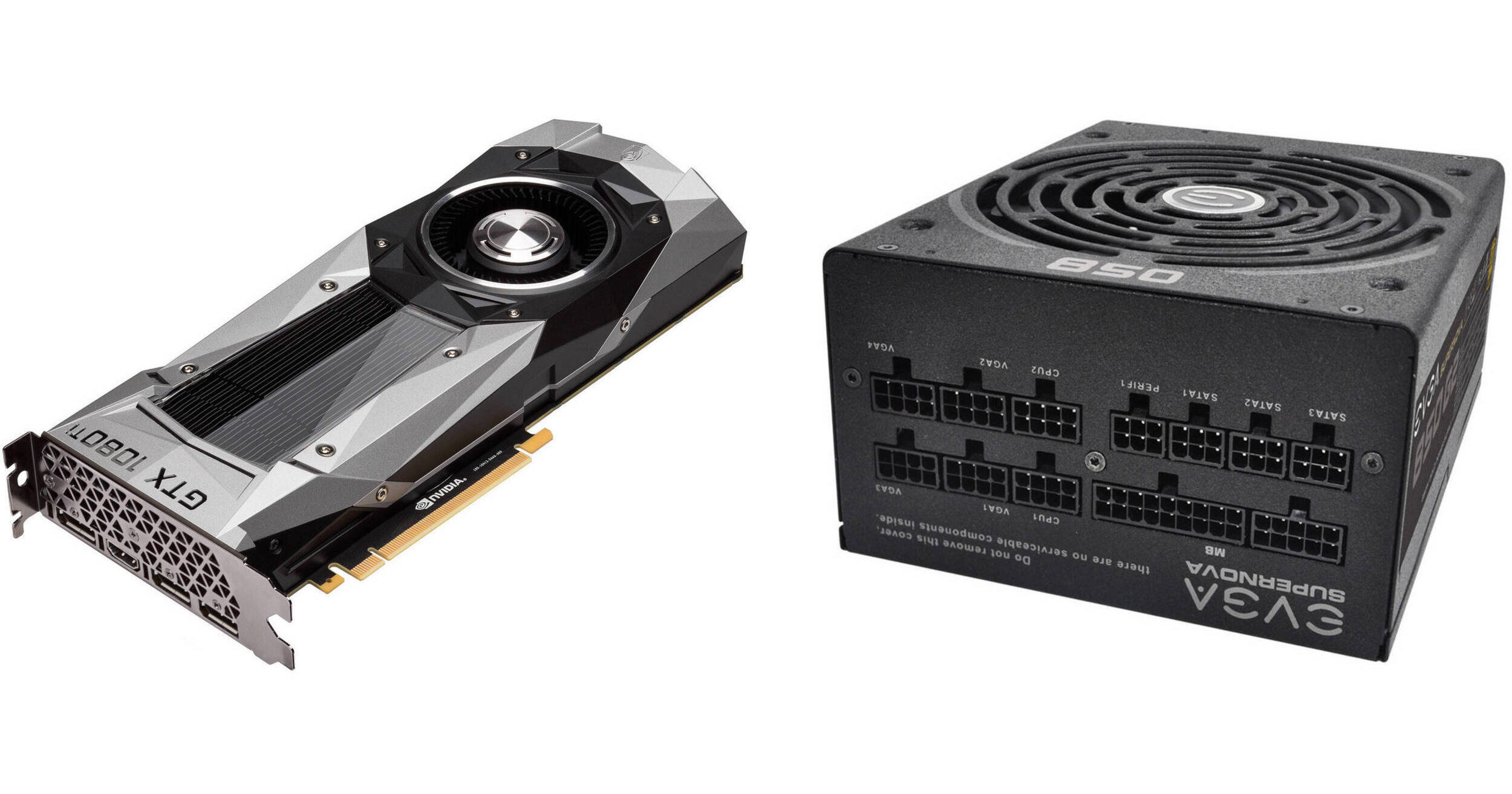 MSI GeForce GTX 1080 Ti Founders Edition Graphics Card with EVGA