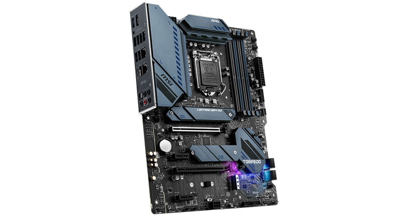 MSI MAG Z590 TORPEDO LGA 1200 ATX Motherboard MAG Z590 TORPEDO