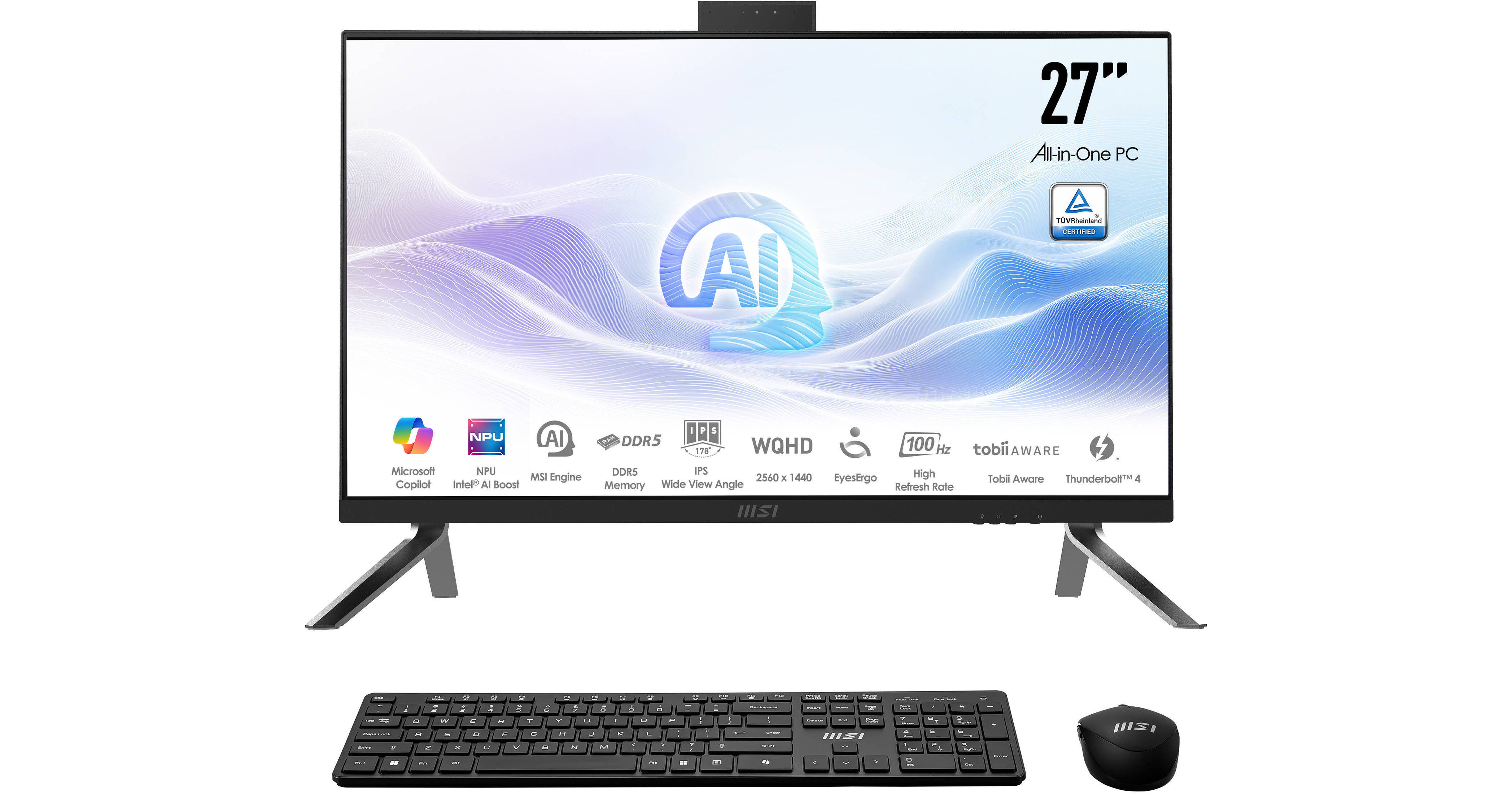 MSI Modern AM273Q AI 1UM All-in-One MODERN AM273Q AI 1UM-038US