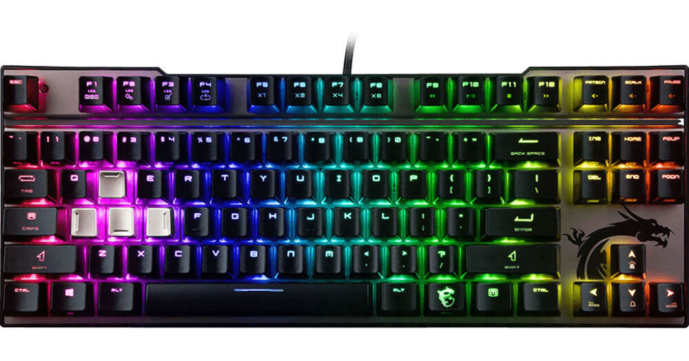 MSI VIGOR GK70 ゲーミングキーボード 本体 MSI Vigor GK70 Backlit Mechanical Keyboard VIGOR GK70 B&H Photo