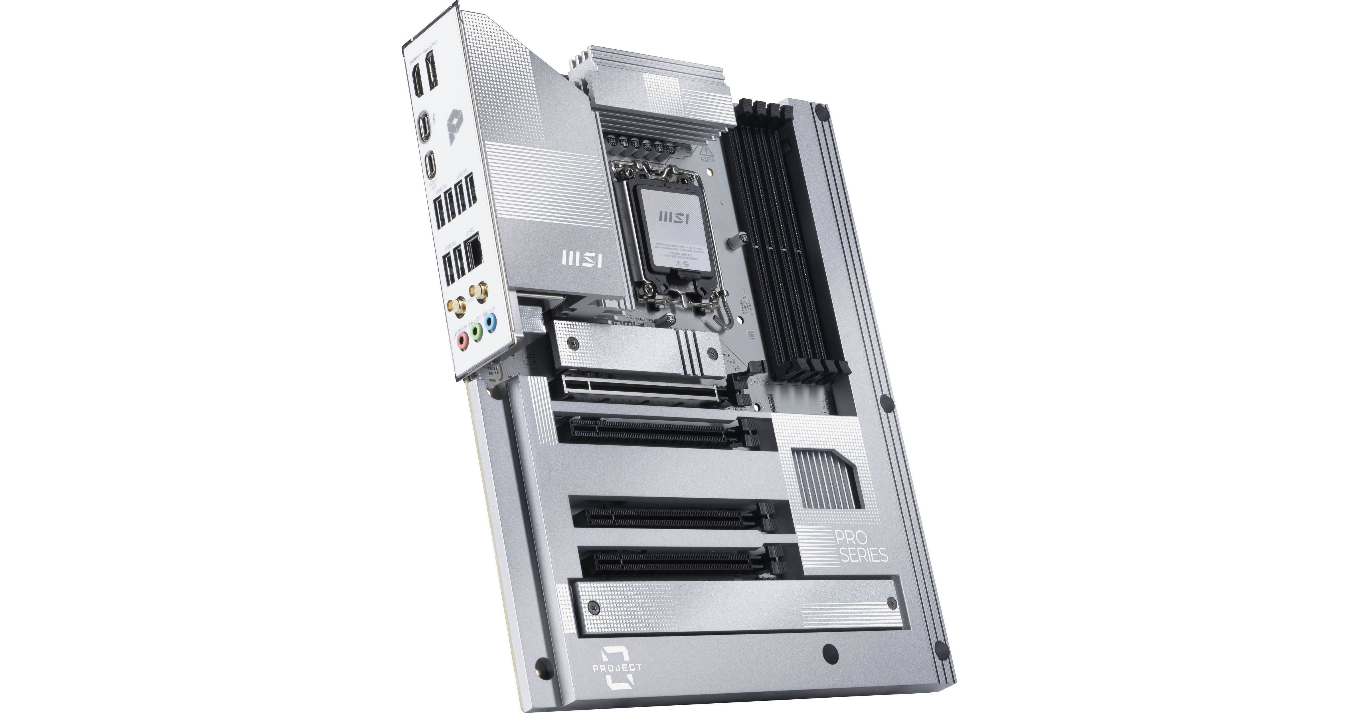 MSI PRO Z890-S WIFI PZ LGA 1851 ATX Motherboard Z890SPZWIFI B&H