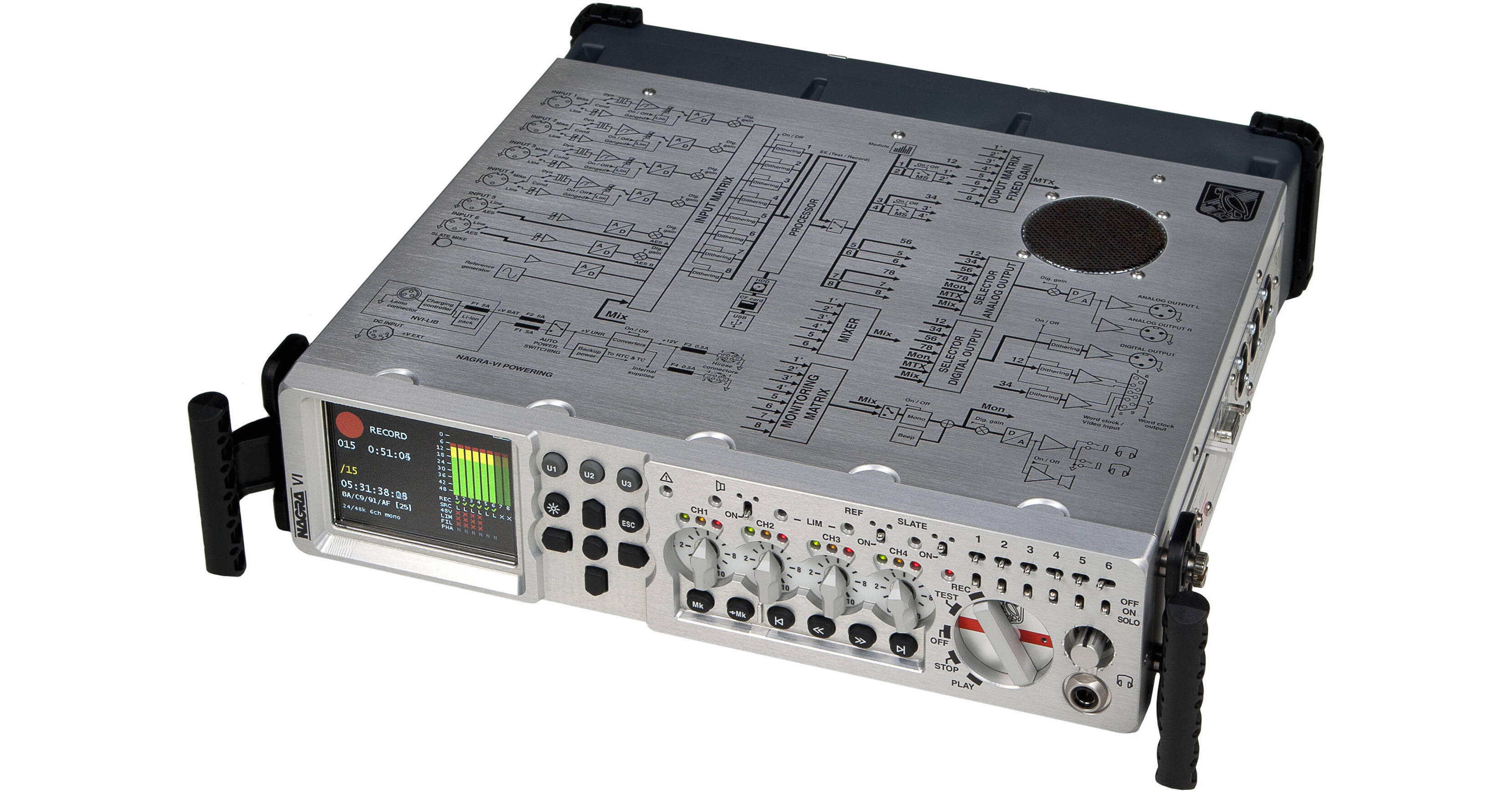 Nagra VI 8-Channel Digital Recorder B&H Photo Video
