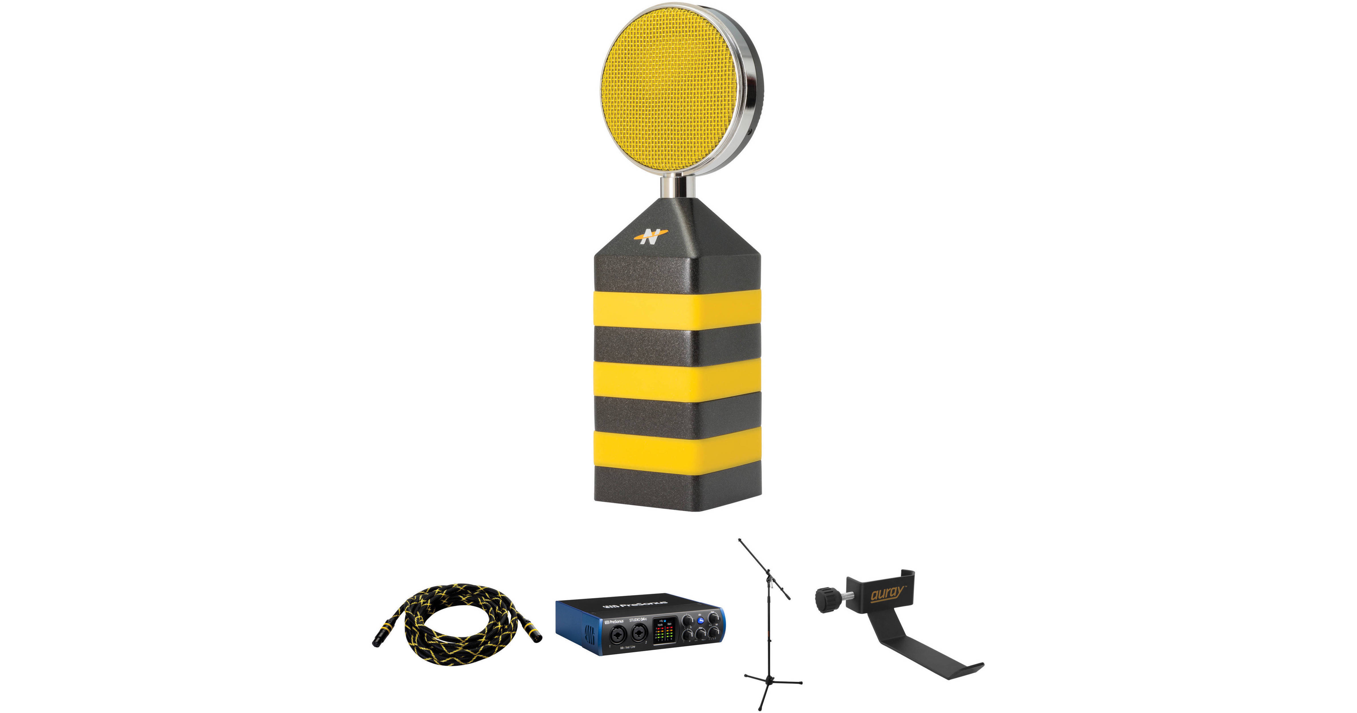 Neat Microphones King Bee Large-Diaphragm Condenser Mic Kit with