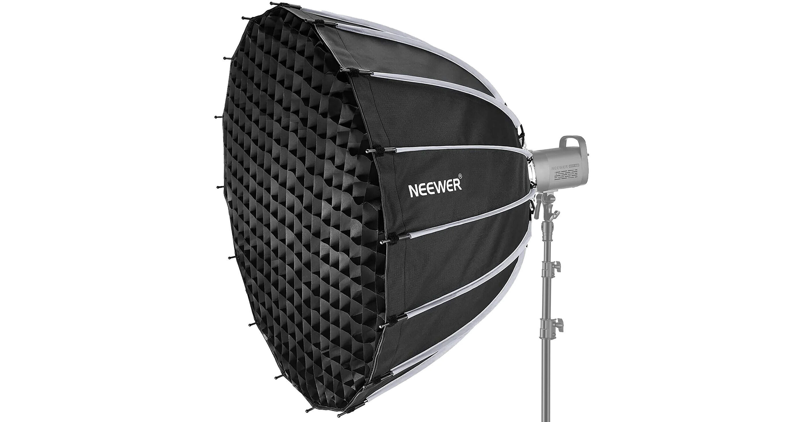 NEEWER Parabolic Softbox Kit, 23,6 inch Bowens Mount Soft Box met