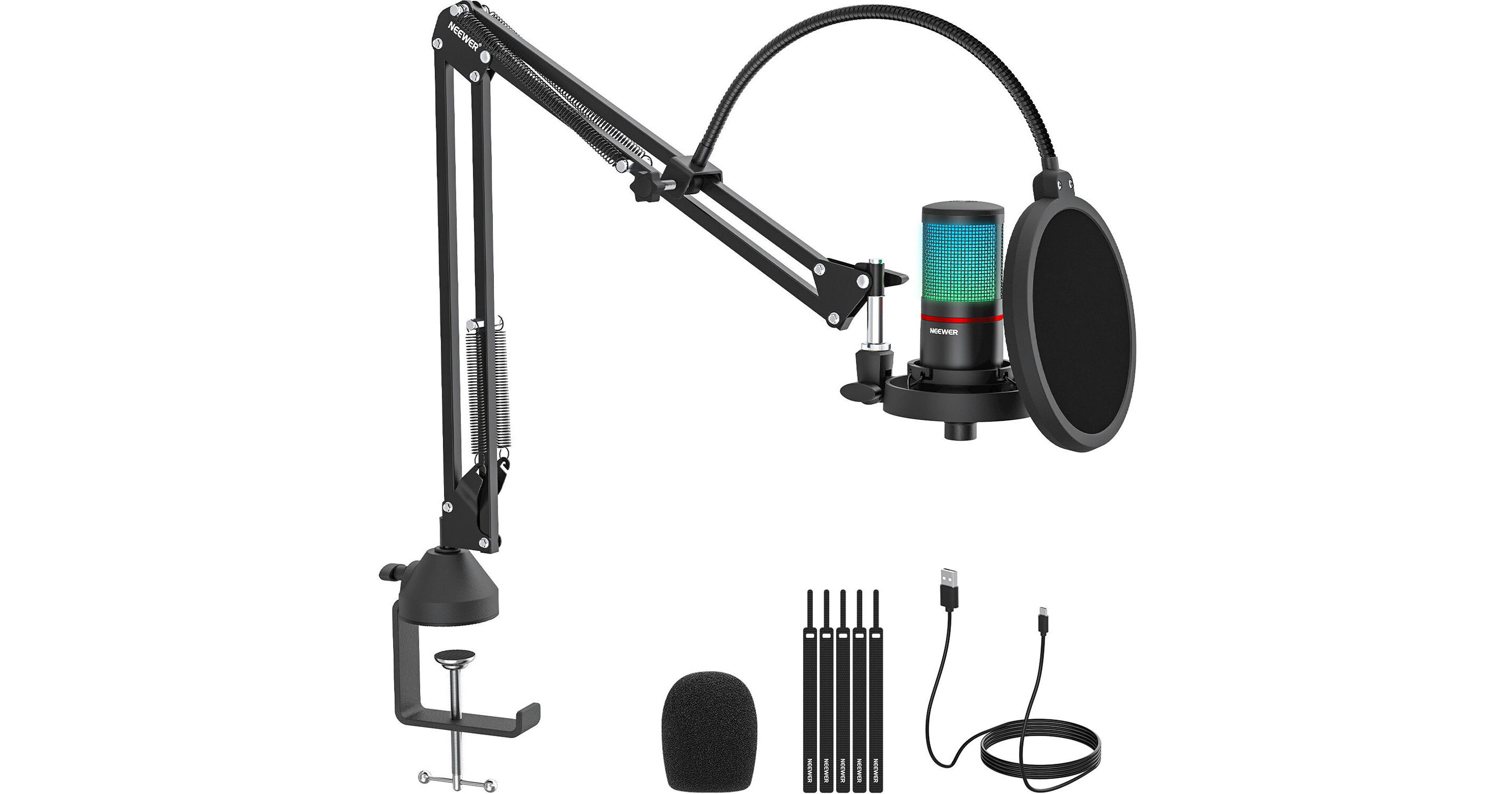 Neewer CM25 USB Gaming Microphone Kit 66601991 B&H Photo Video