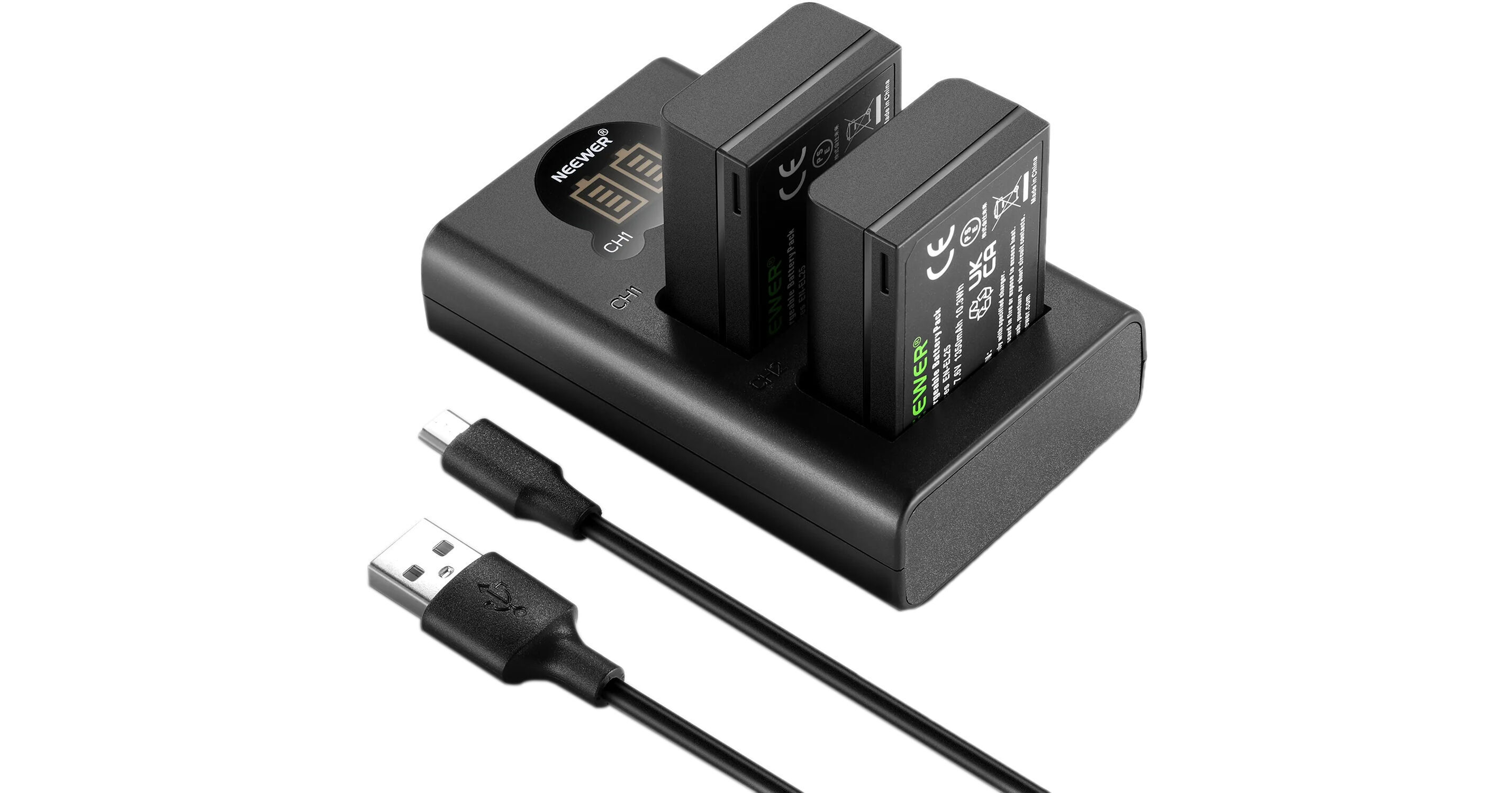 Neewer En-el15 Batería Ficticia Adaptador Corriente P/ Nikon | Cuotas sin interés