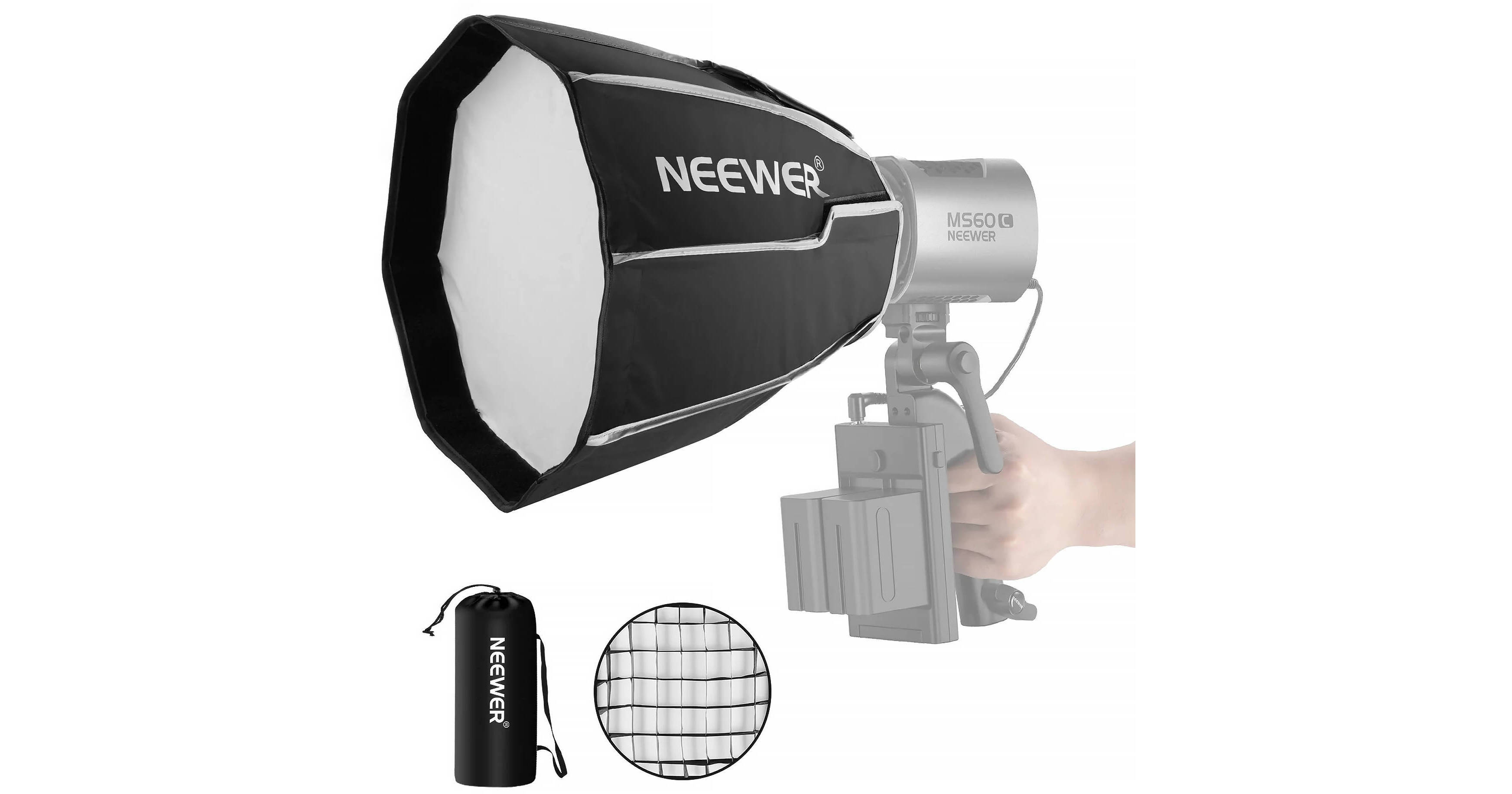 Neewer Photo Studio 24 Pulgadas Beauty Dish Octagonal Softbox W