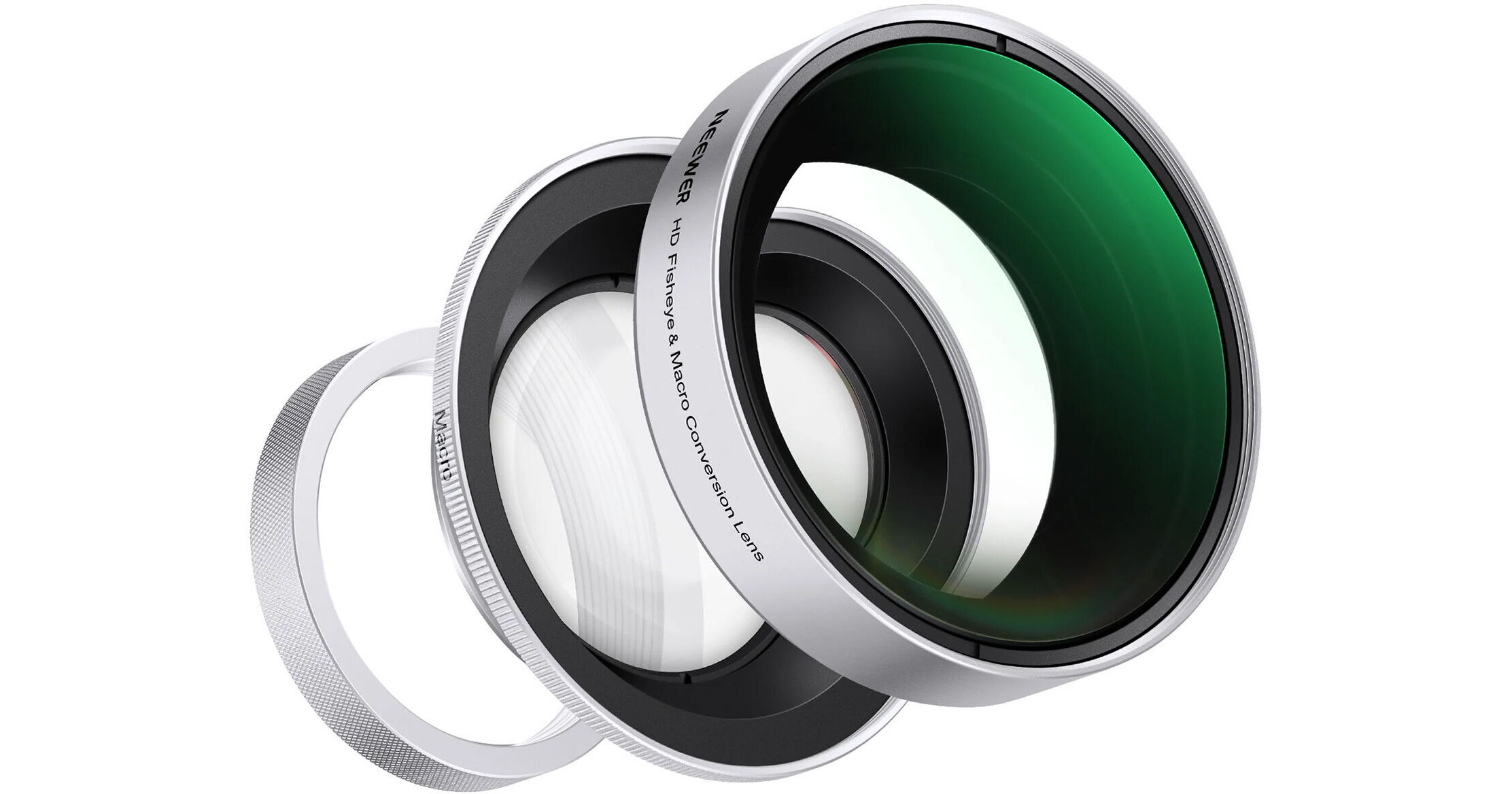 Neewer LS-46 0.43x Fisheye & 1.4x Macro Additional Lens 66604759