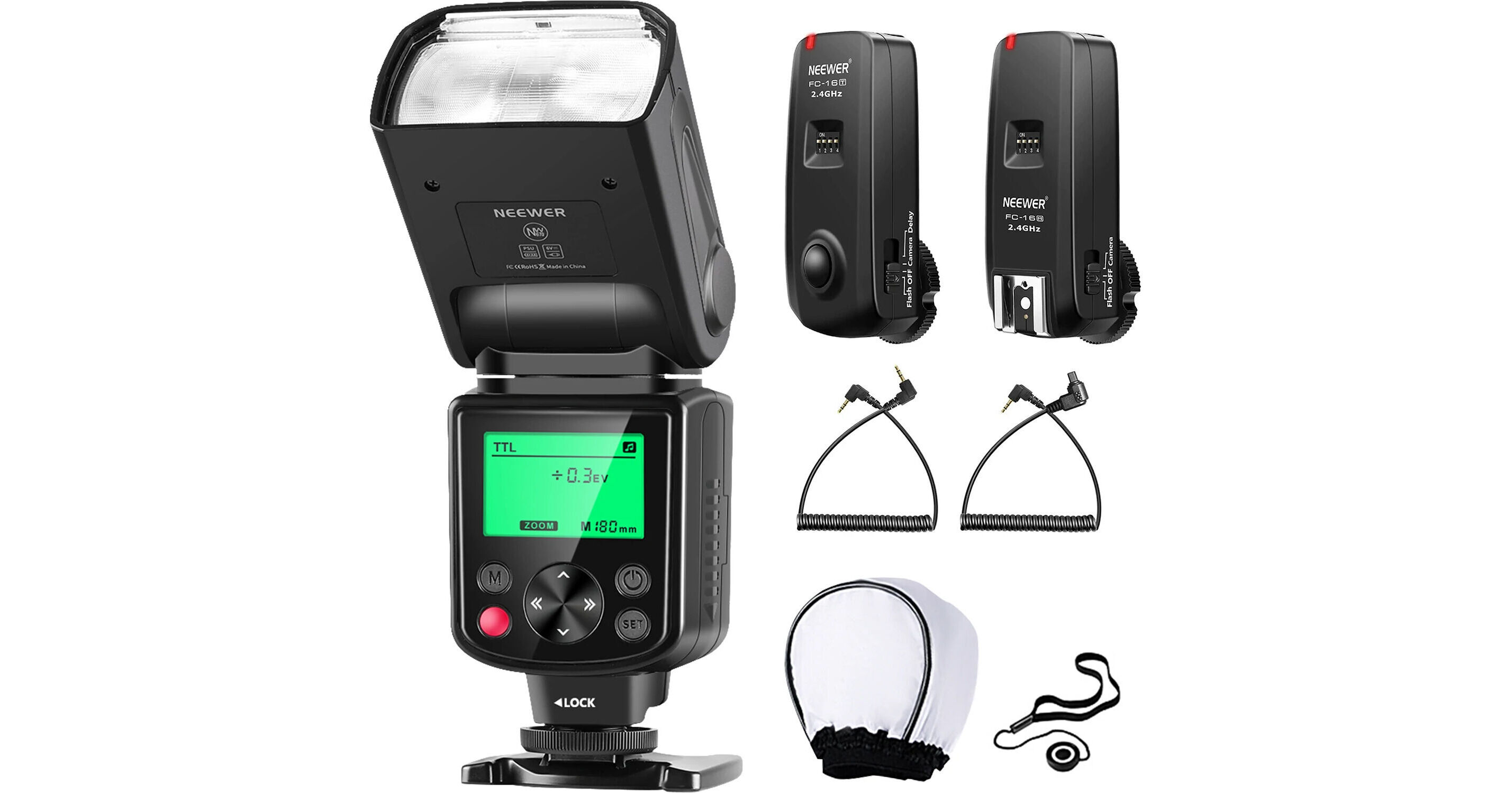 Neewer NW670 TTL Flash Deluxe Kit for Canon 66600544 B&H Photo