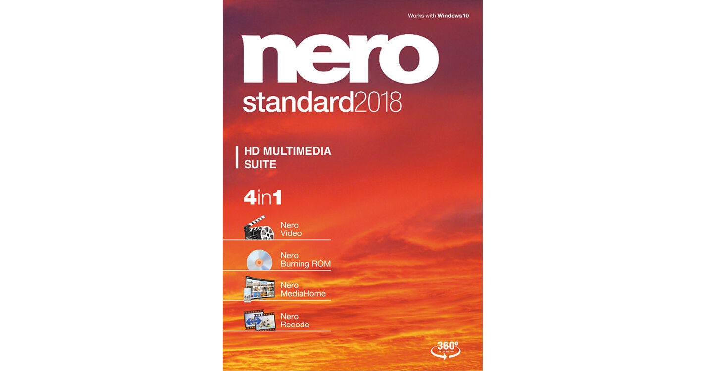 Nero Standard 2018 (Download) AMER-10080000/558 B&H Photo Video