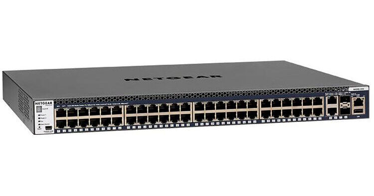 NETGEAR M4300-52G 50-Port 1G/10G Managed Network GSM4352S-100NES