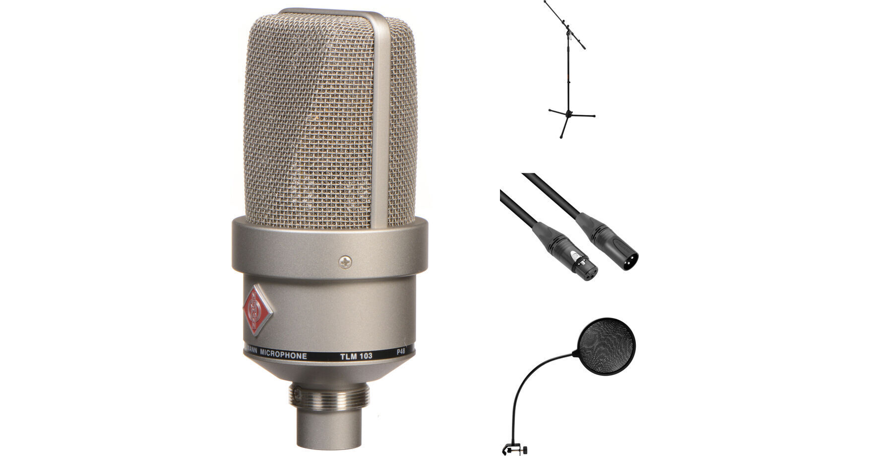 Neumann TLM 103 Large-Diaphragm Cardioid Condenser Microphone