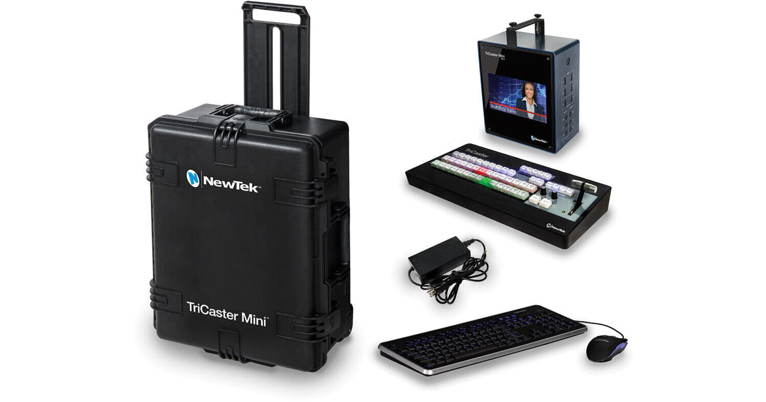 Vizrt TriCaster Mini HD-4i Bundle with Control FG-000883-R001