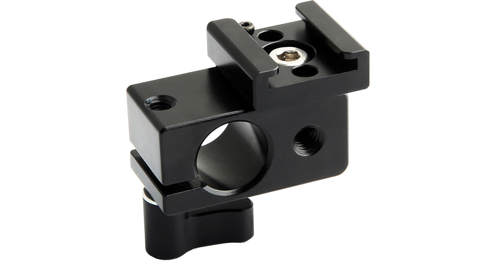NICEYRIG 15mm Rod Riser Clamp for Camera Base Plate Lifting System 15mm