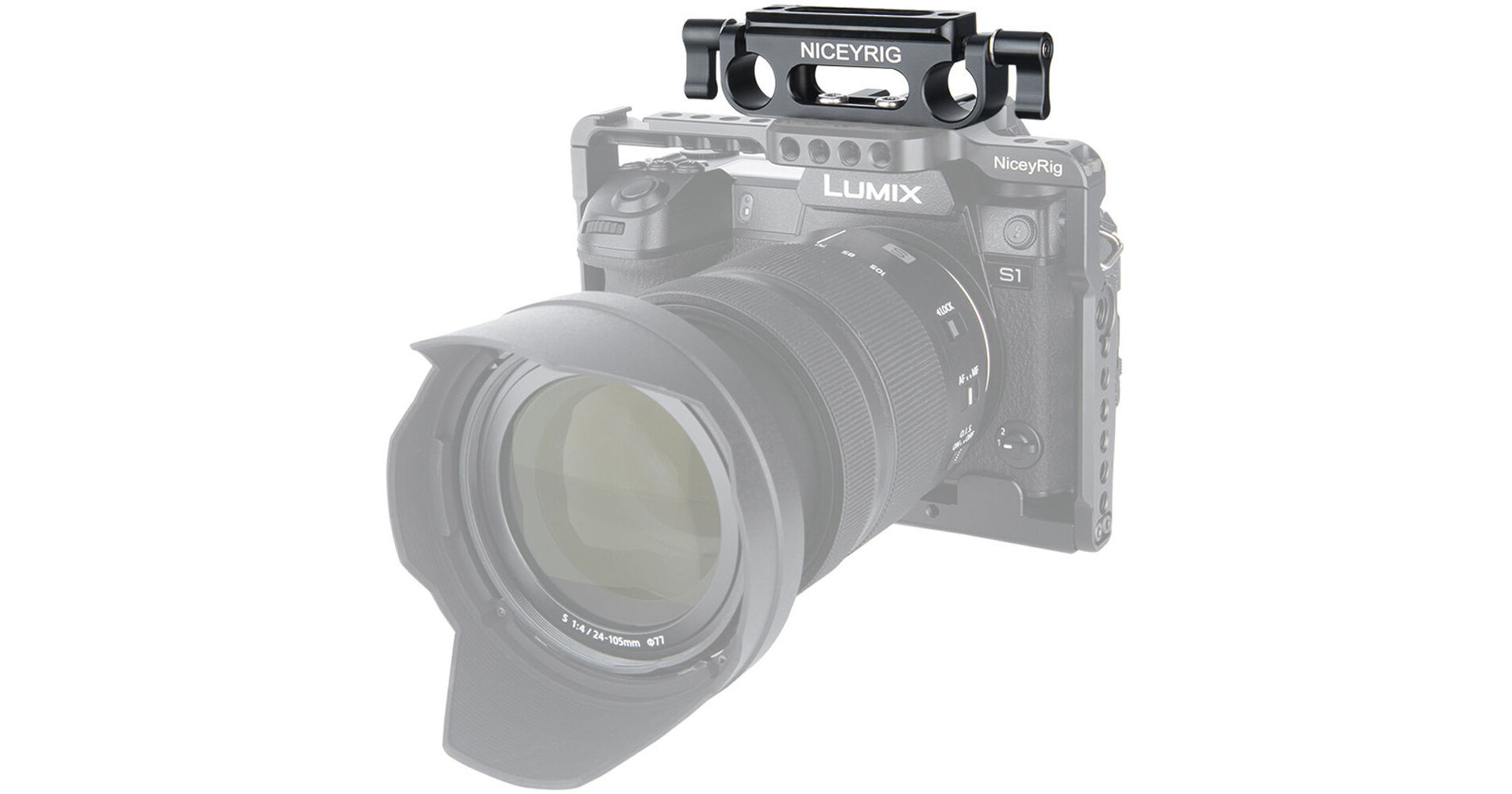 Niceyrig 15mm Dual-Rod Clamp with NATO Rail 333 B&H Photo Video
