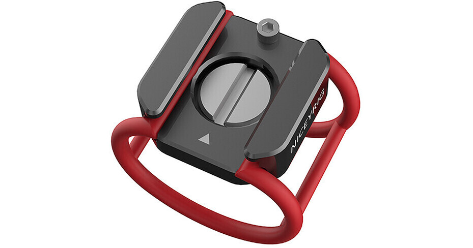 Supporto A Slitta Fredda NICEYRIG Con Vite 1/4-20 Per Fotocamera E Camcorder