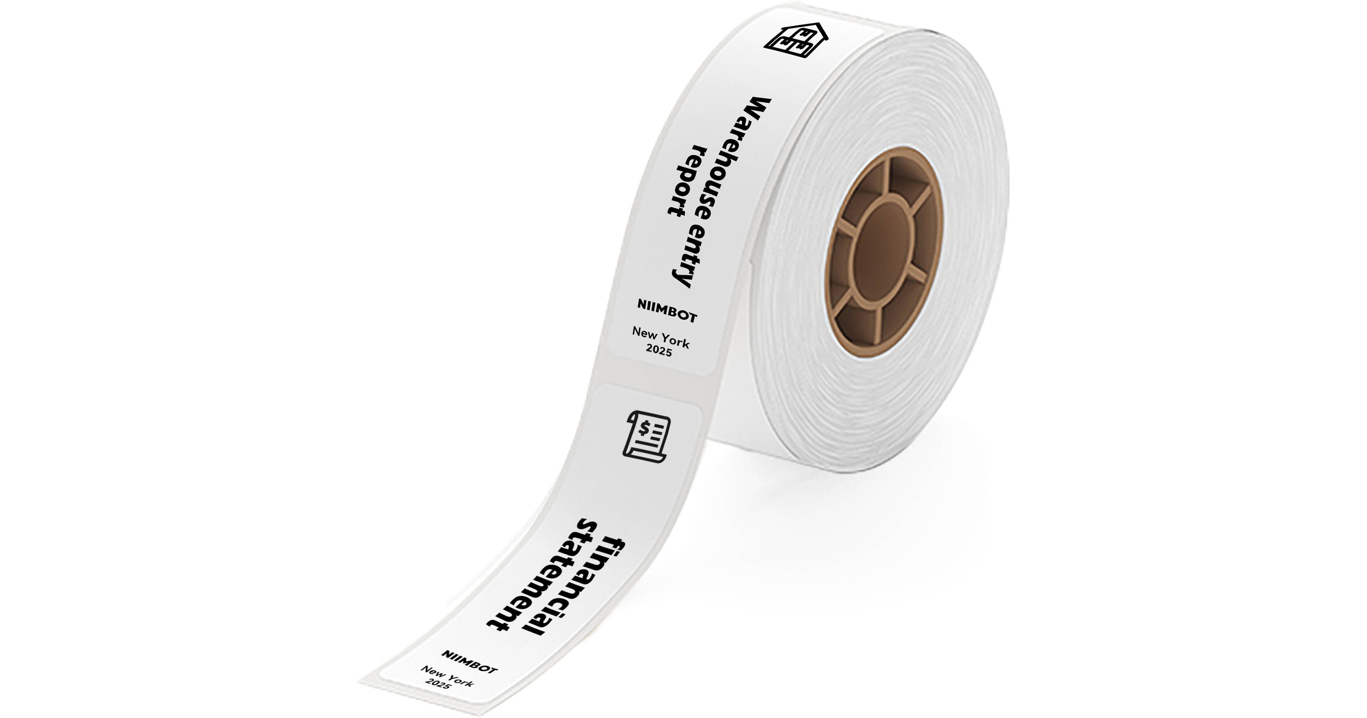 NIIMBOT Thermal Gap Paper Roll A2A68601001 B&H Photo Video