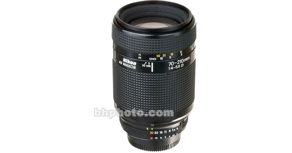 Used Nikon 70-210mm f/4-5.6 D-AF Autofocus Lens 1979 B&H Photo