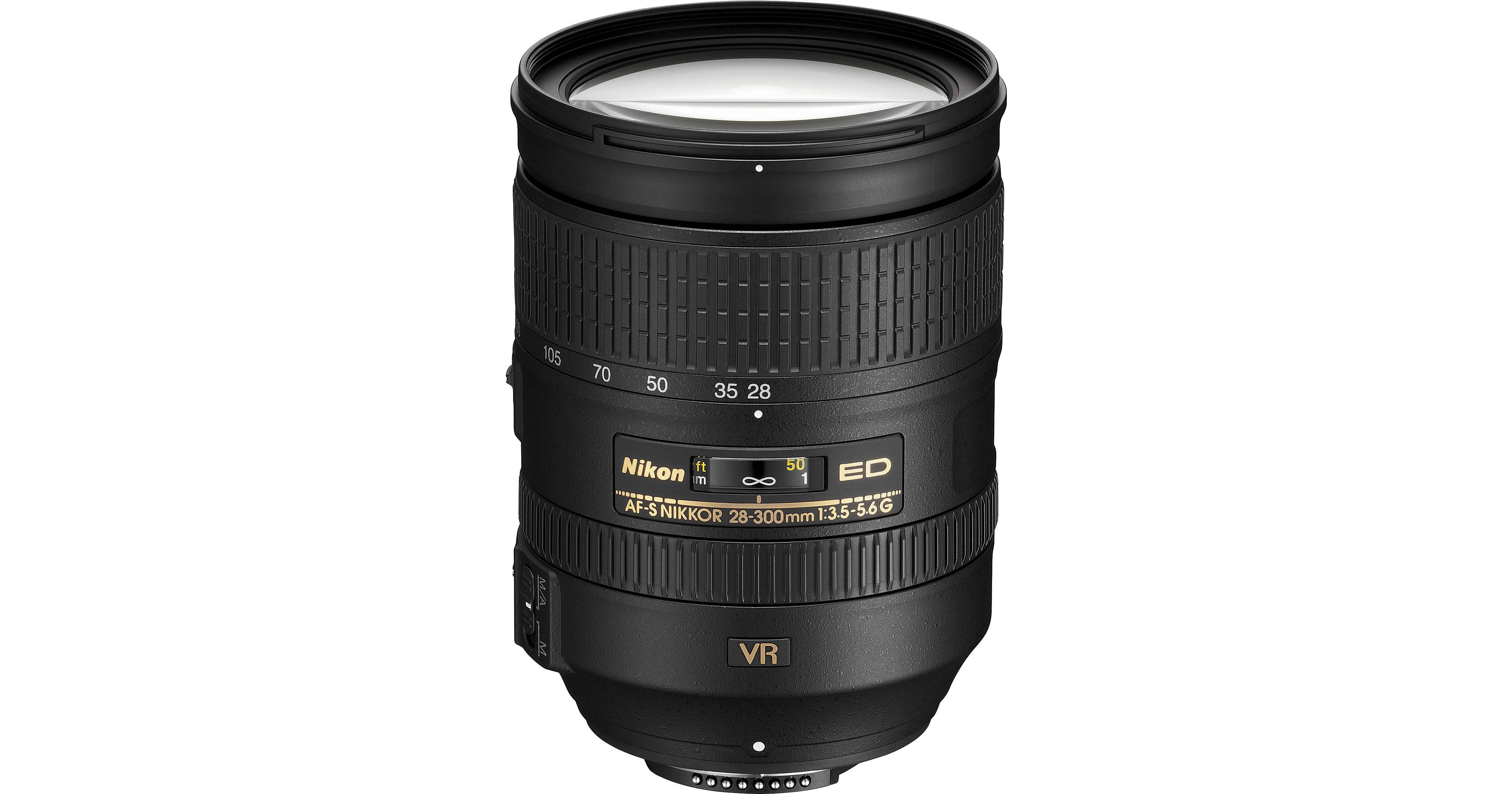 Used Nikon AF-S NIKKOR 28-300mm f/3.5-5.6G ED VR Lens 2191 B&H