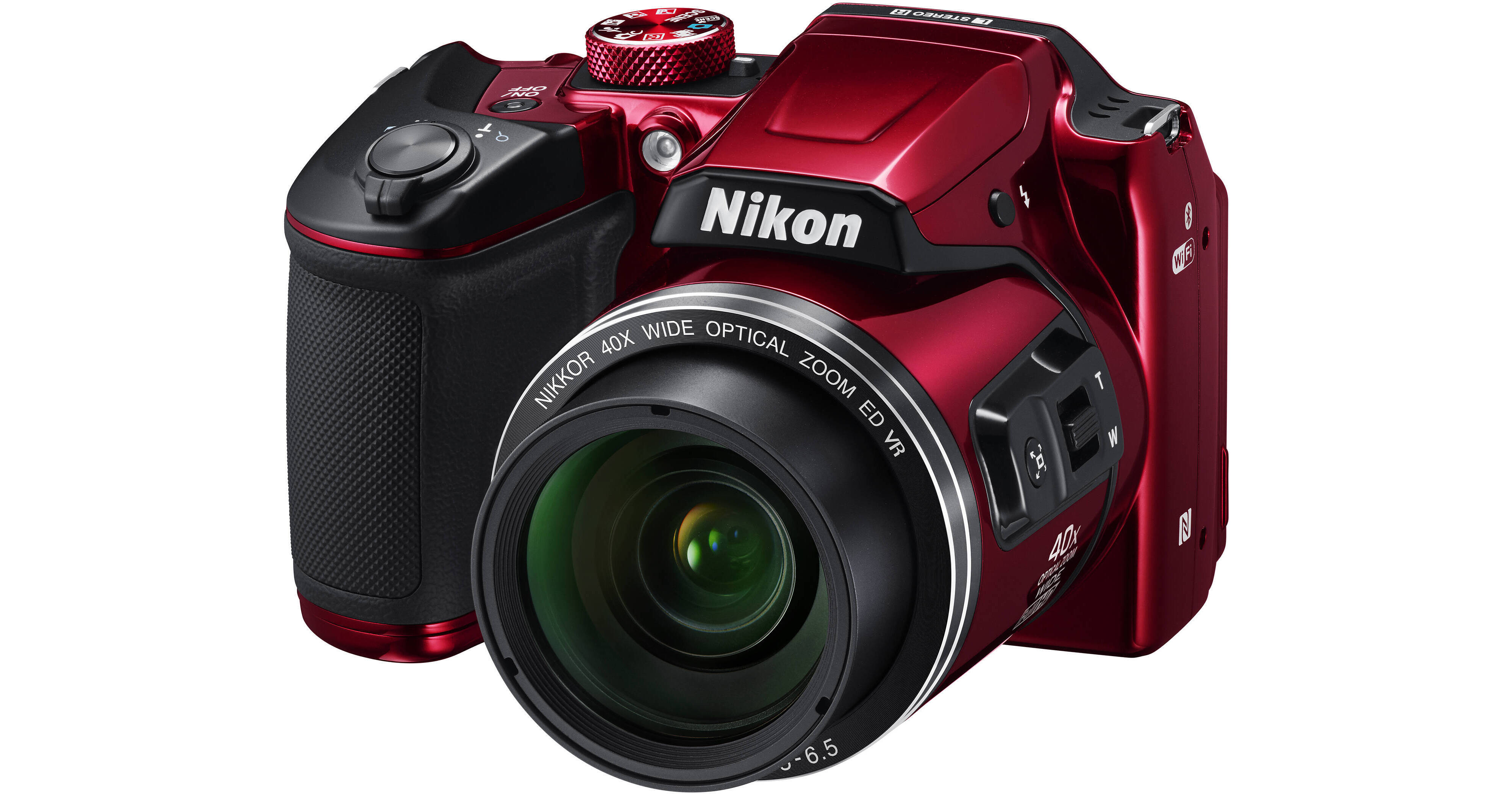Nikon COOLPIX B500 Digital Camera (Red, Open Box) 26508OB B&H
