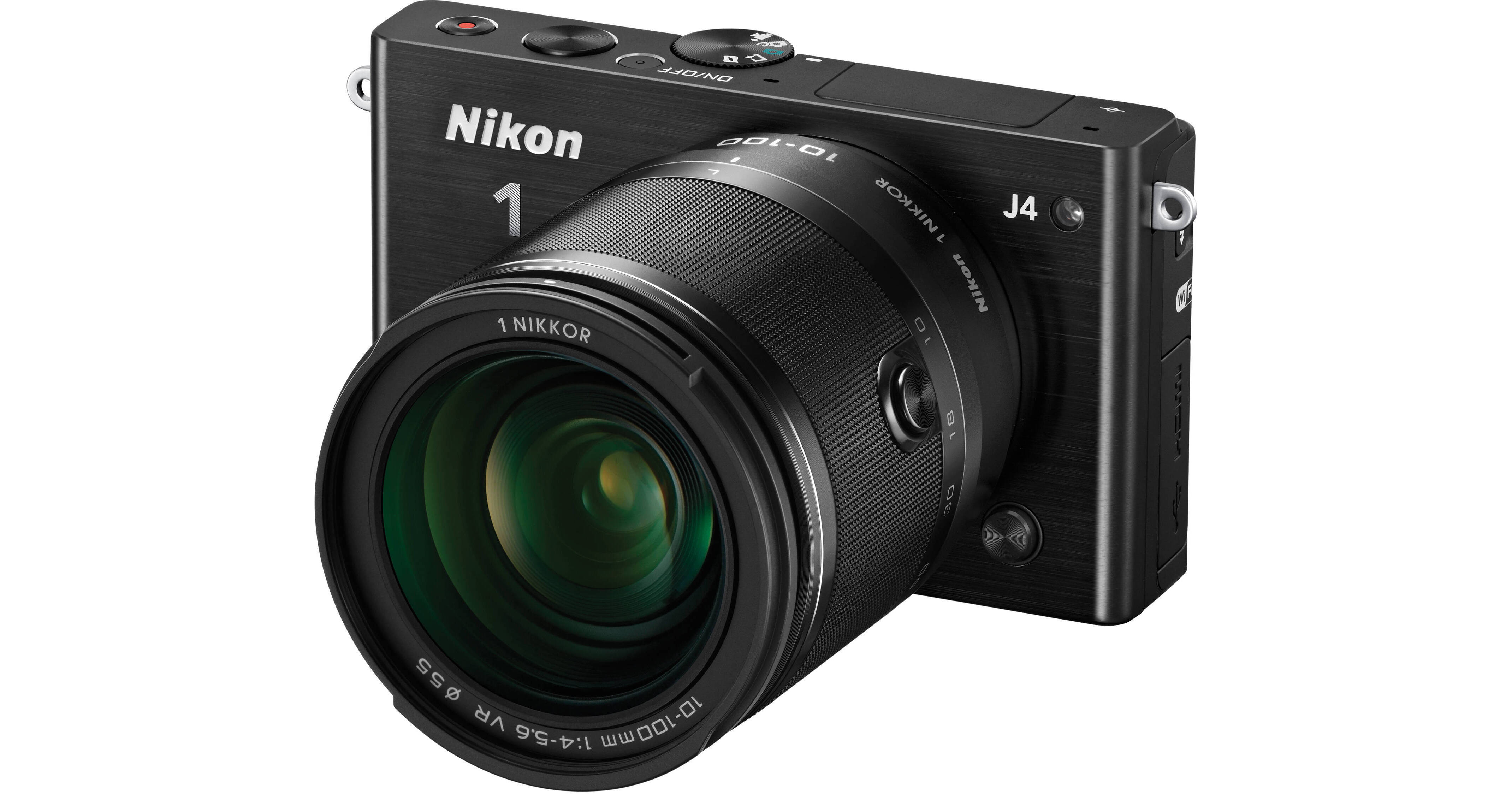 Nikon 1 J4 Mirrorless Digital Camera with 10-100mm Lens 27705 Nikon 1 J4 Mirrorless Digital Camera with 10-100mm Lens 27705