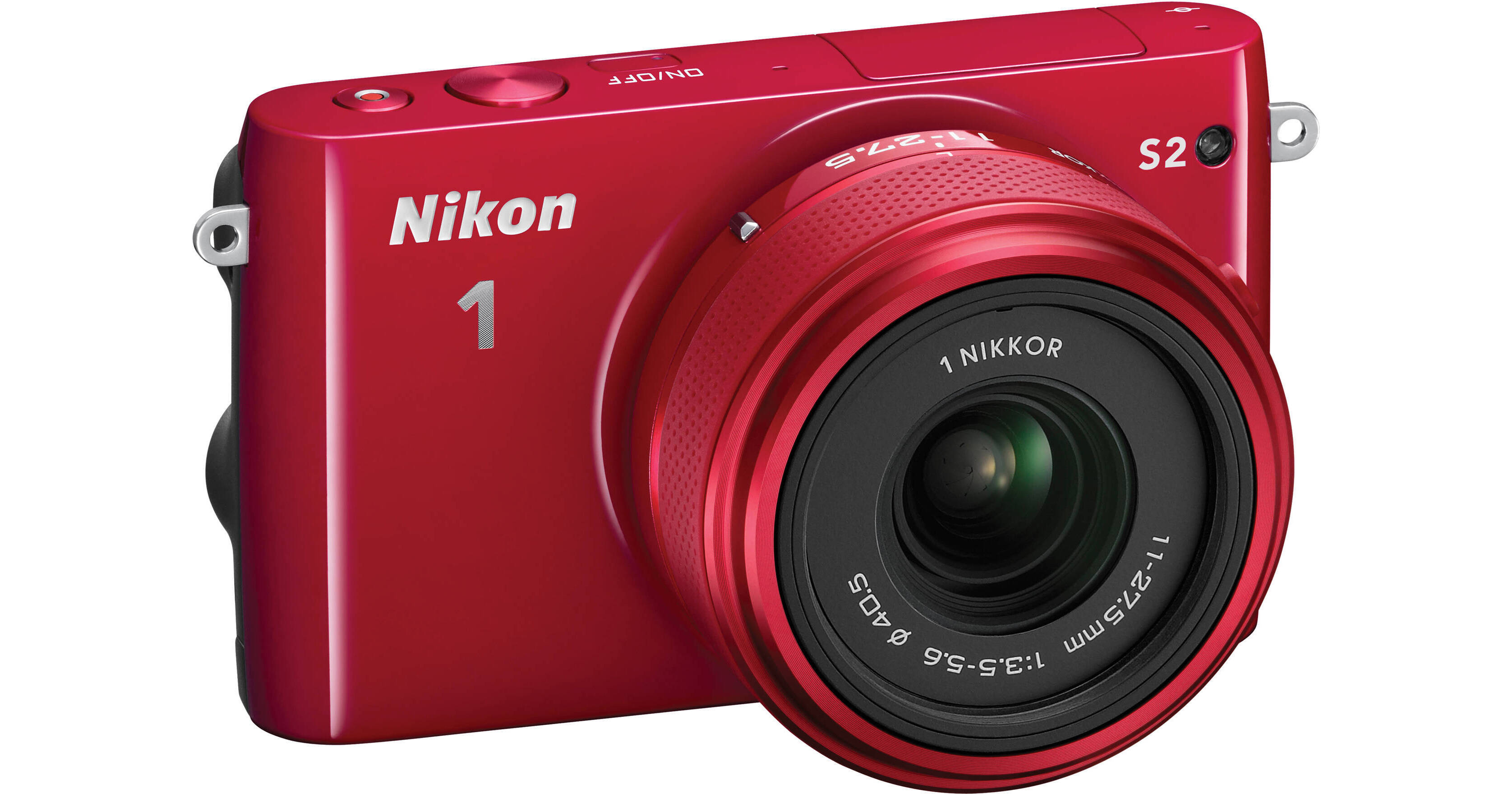 Nikon 1 S2 Mirrorless Digital Camera with 11-27.5mm Lens 27706